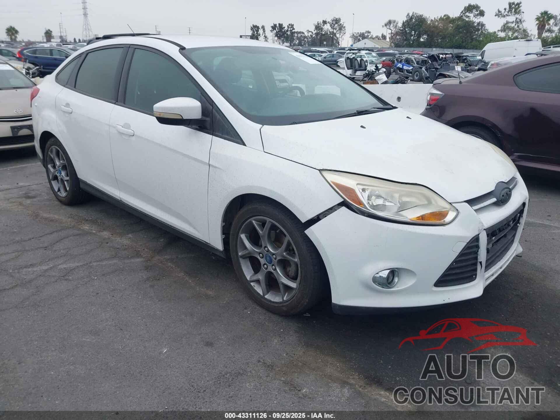 FORD FOCUS 2013 - 1FADP3F20DL252719
