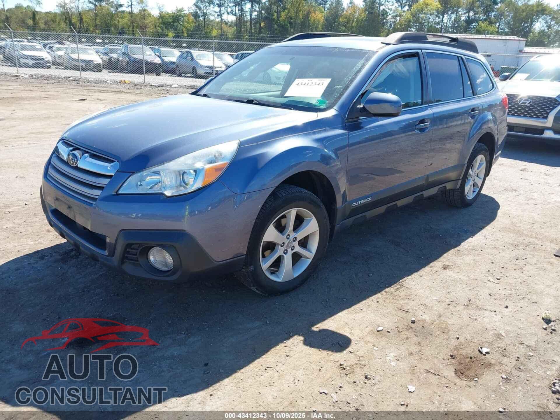 SUBARU OUTBACK 2014 - 4S4BRCDC8E3318535
