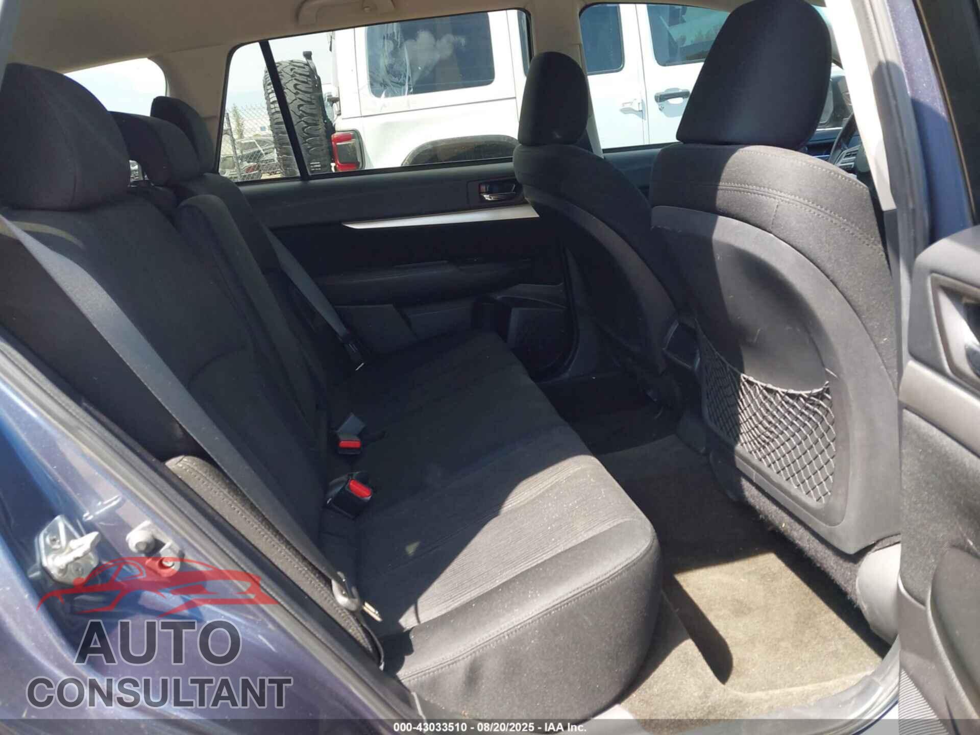 SUBARU OUTBACK 2013 - 4S4BRBBC8D3320622