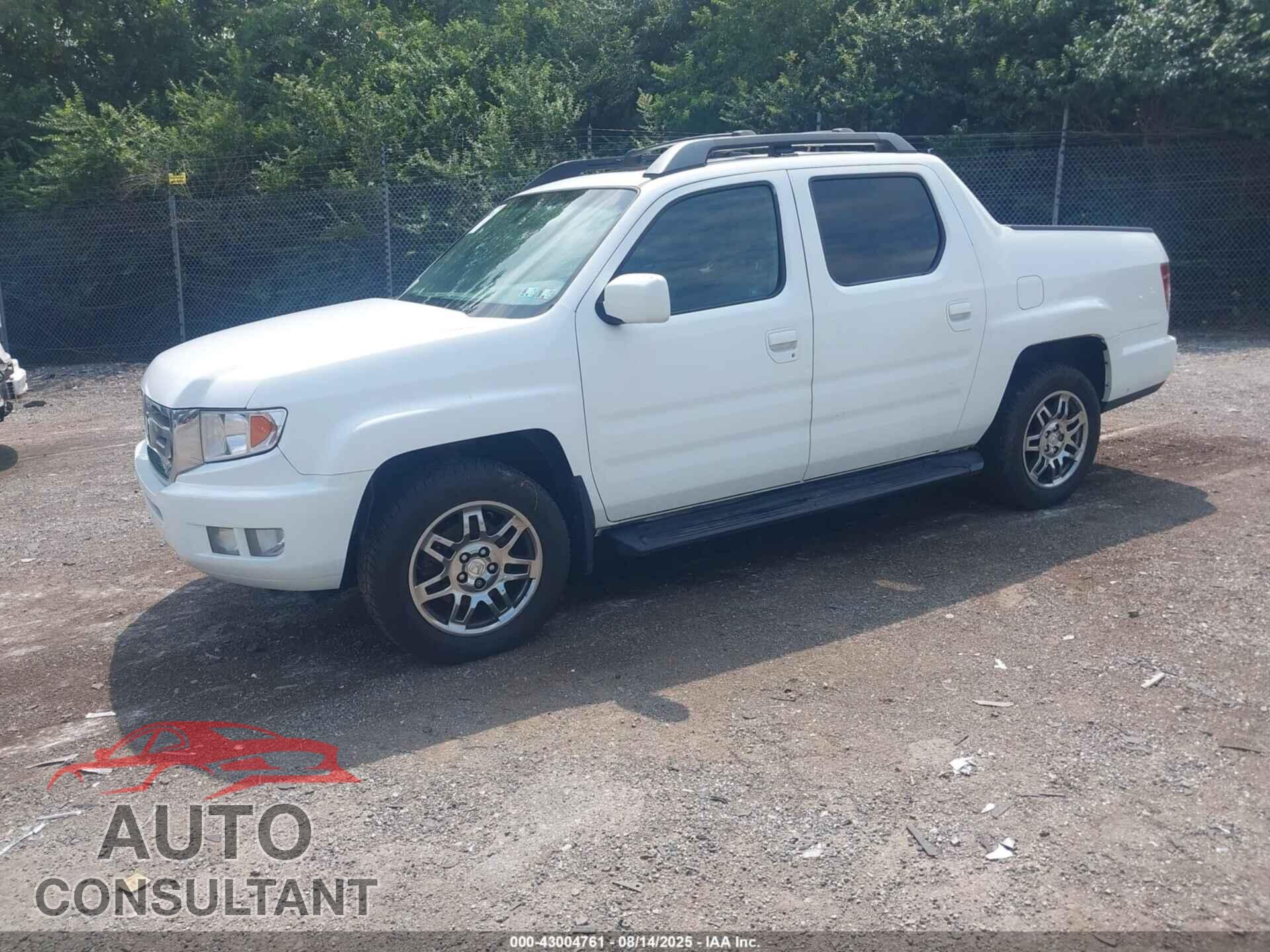 HONDA RIDGELINE 2011 - 5FPYK1F55BB451572