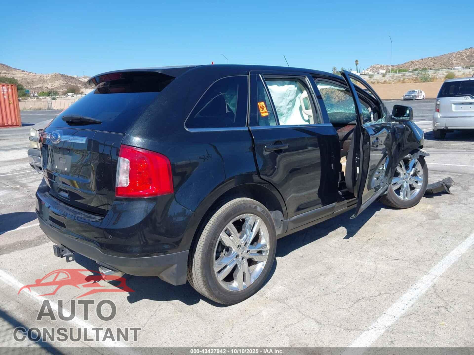 FORD EDGE 2011 - 2FMDK3KC9BBA43186