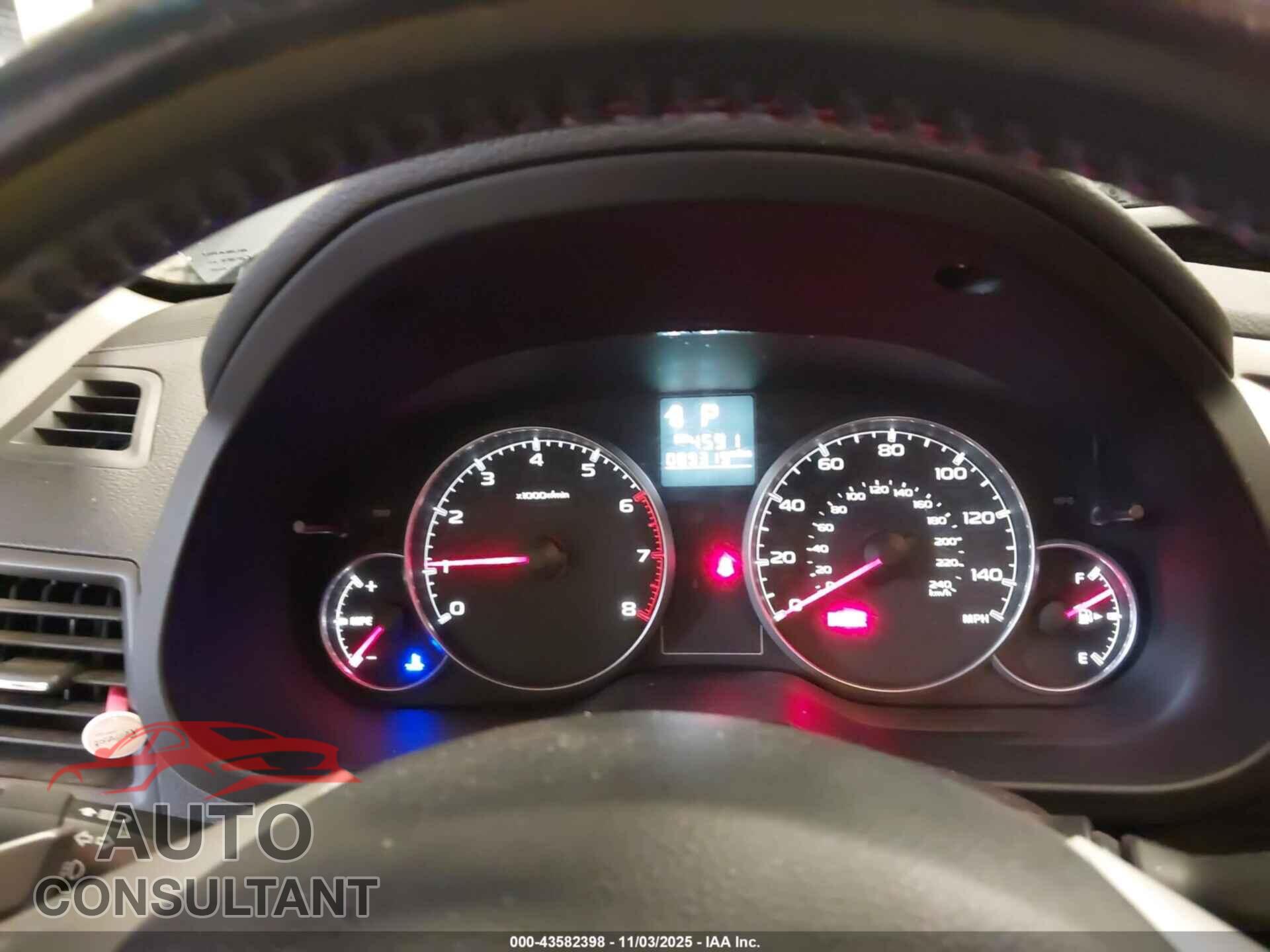 SUBARU OUTBACK 2014 - 4S4BRBCC9E3208718
