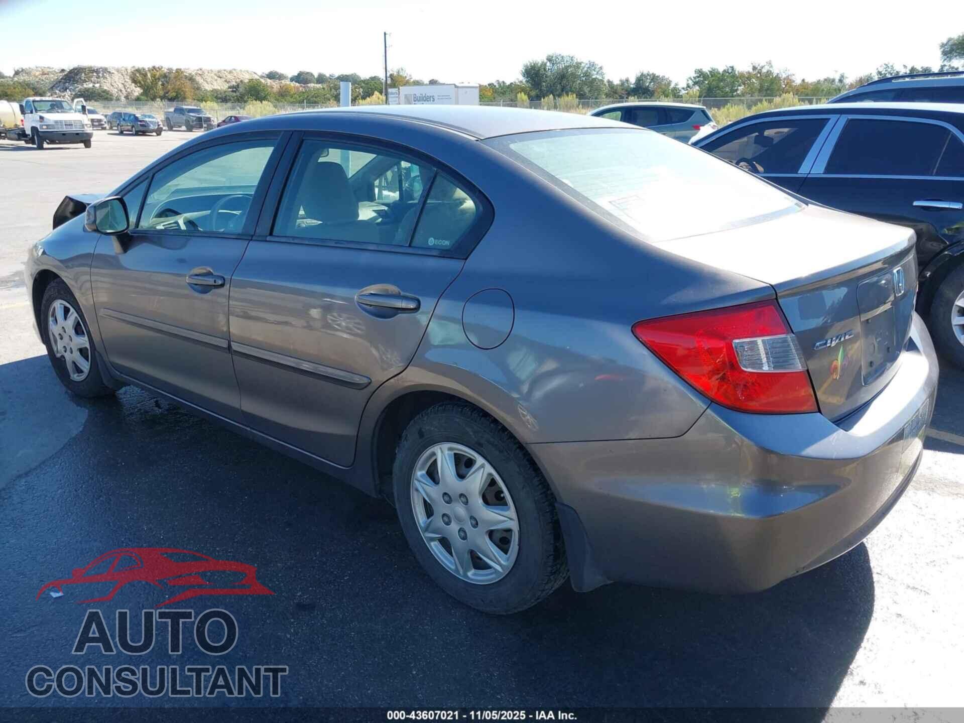 HONDA CIVIC 2012 - JHMFB2F50CS003443