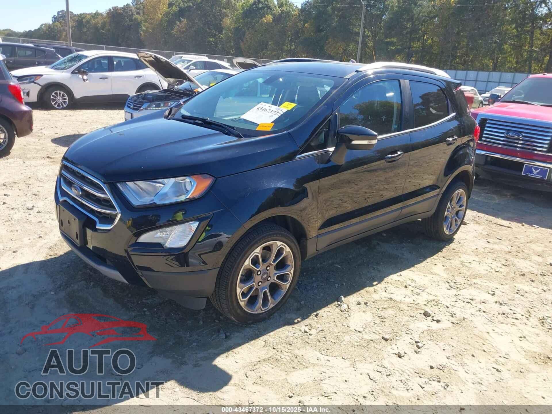 FORD ECOSPORT 2019 - MAJ6S3KL2KC274370