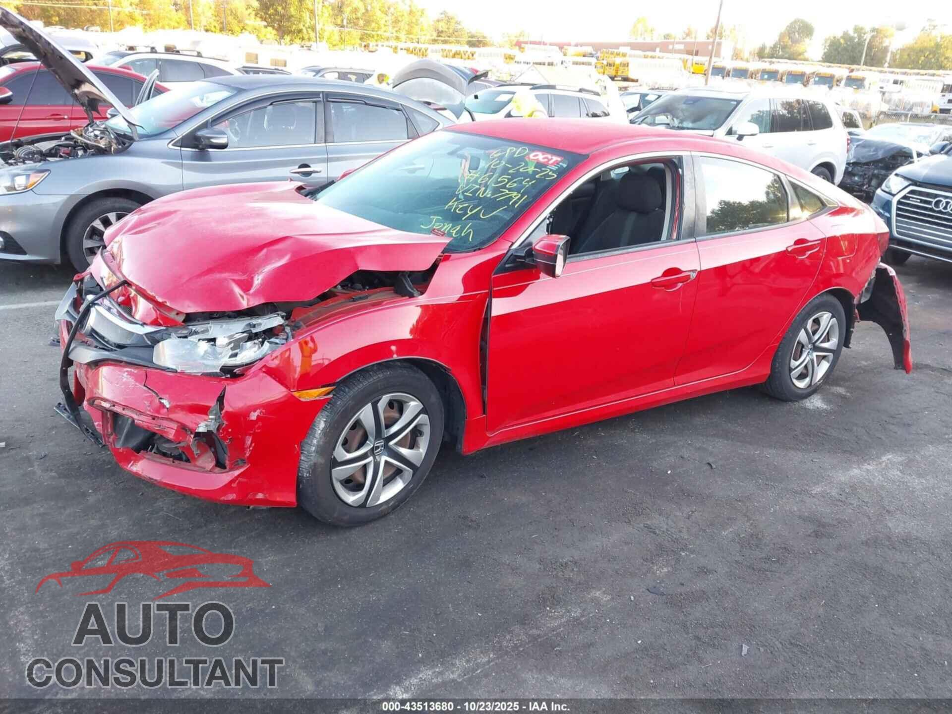 HONDA CIVIC 2018 - 2HGFC2F52JH537791
