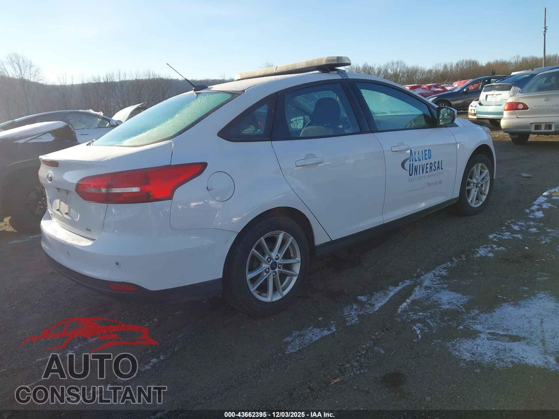 FORD FOCUS 2016 - 1FADP3F25GL248430