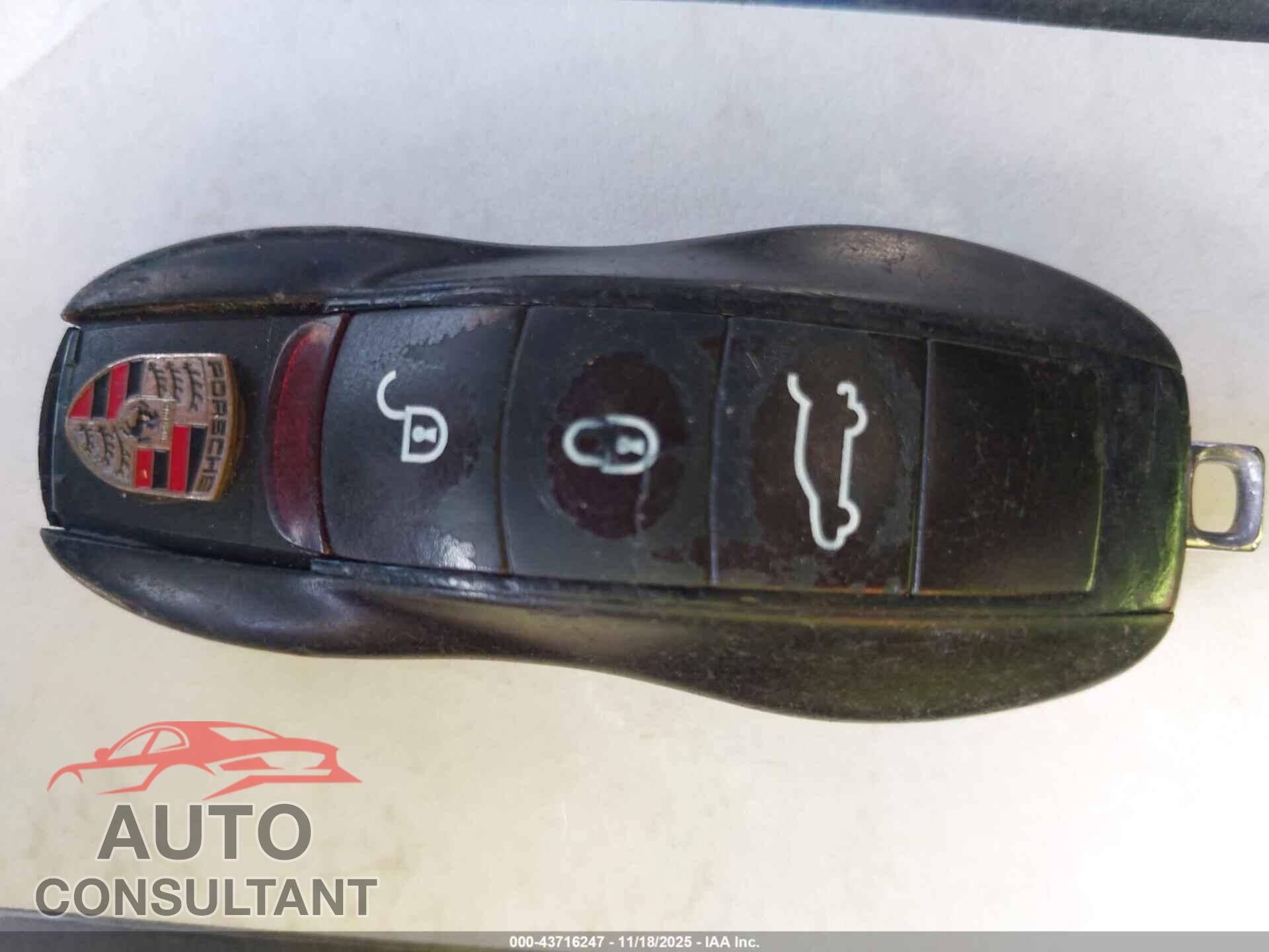 PORSCHE CAYENNE 2013 - WP1AB2A21DLA80910