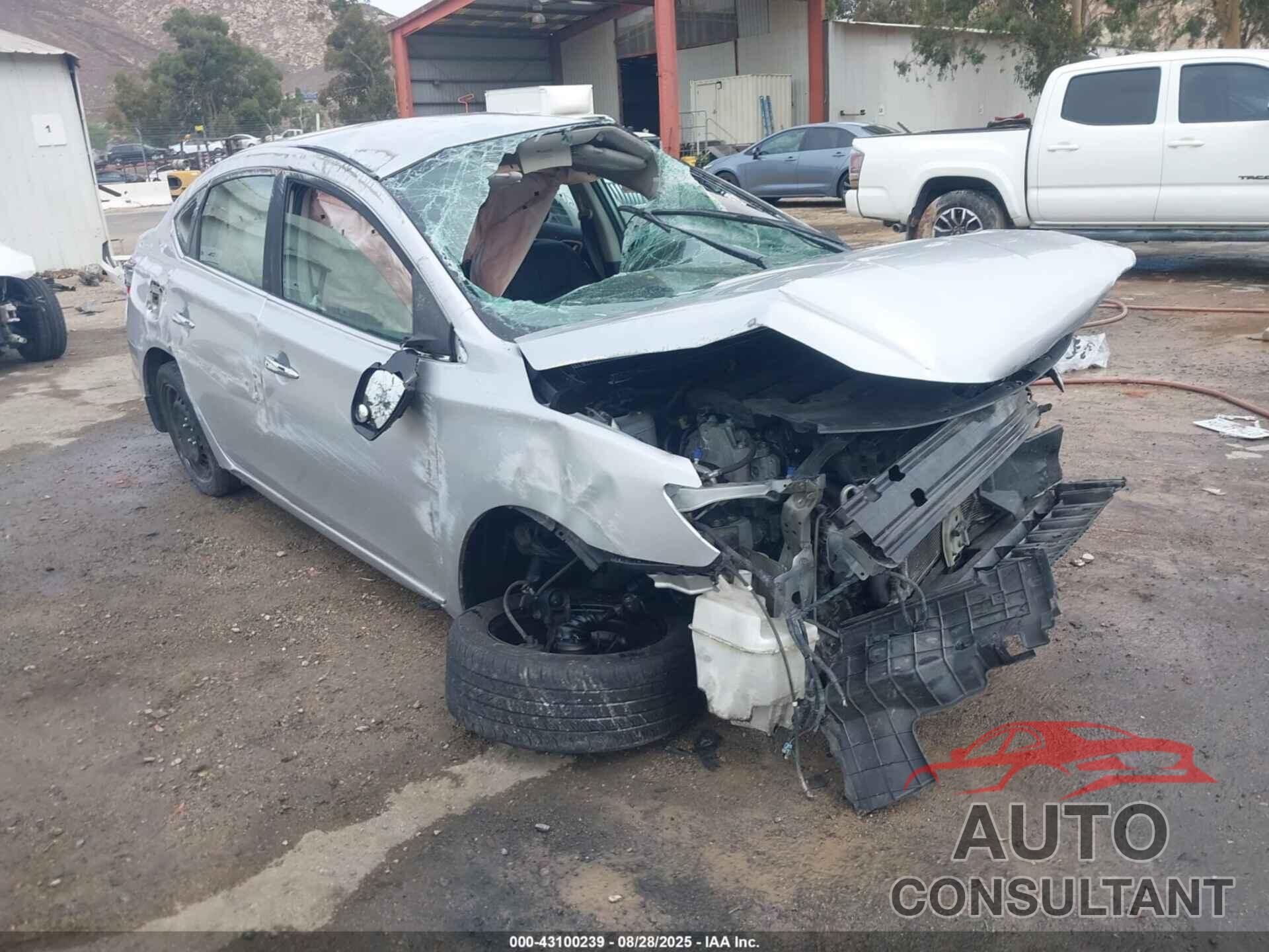 NISSAN SENTRA 2017 - 3N1AB7AP6HL716129