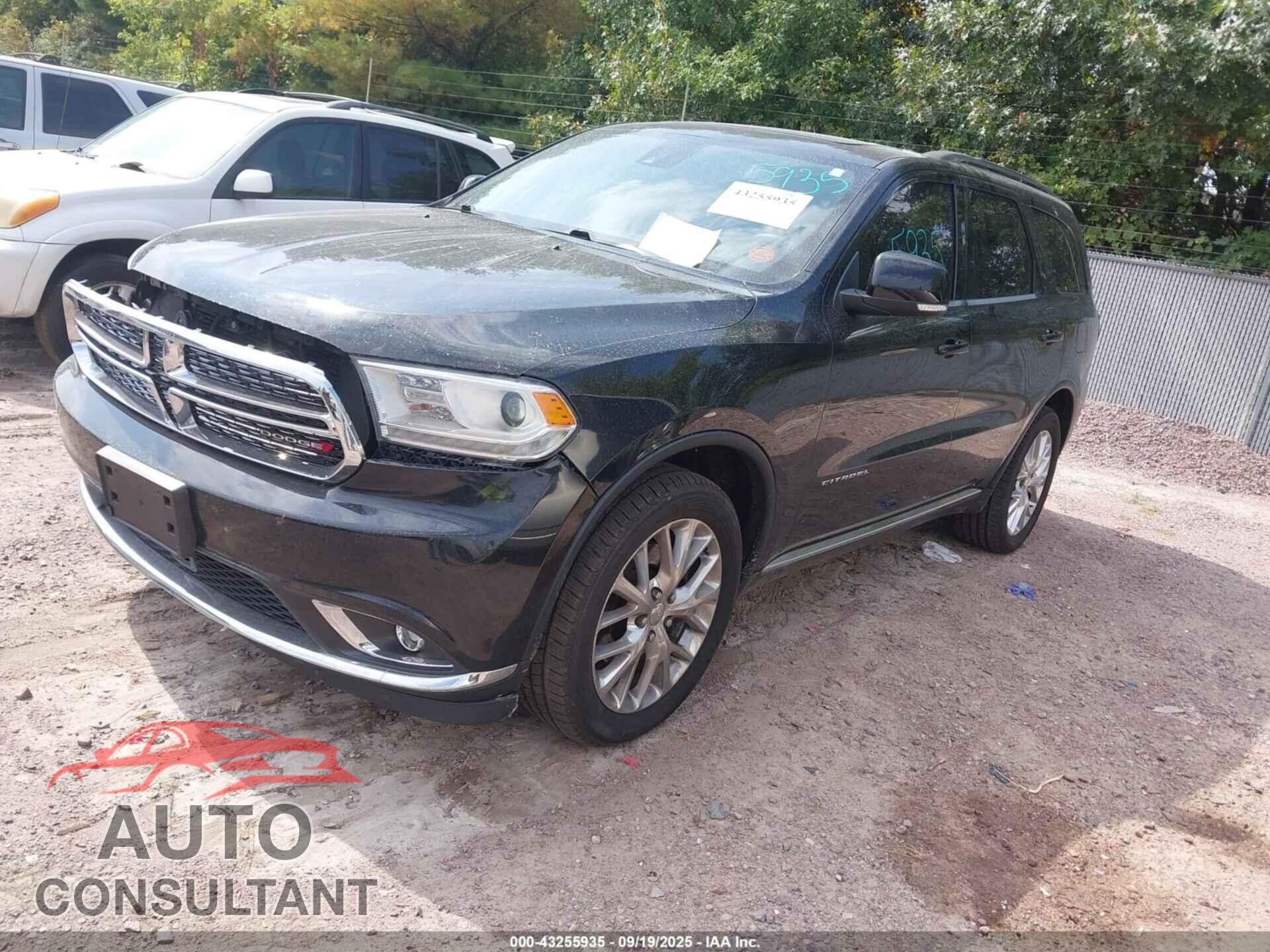 DODGE DURANGO 2014 - 1C4RDJEG4EC596355