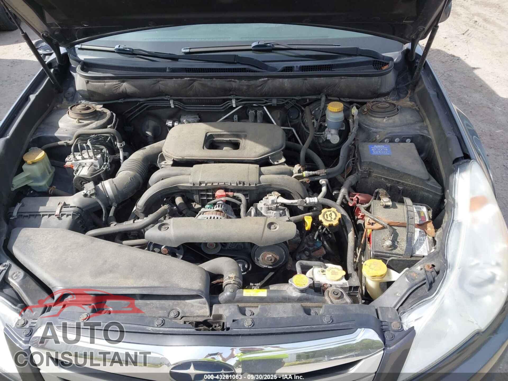 SUBARU OUTBACK 2012 - 4S4BRBAC1C3218059