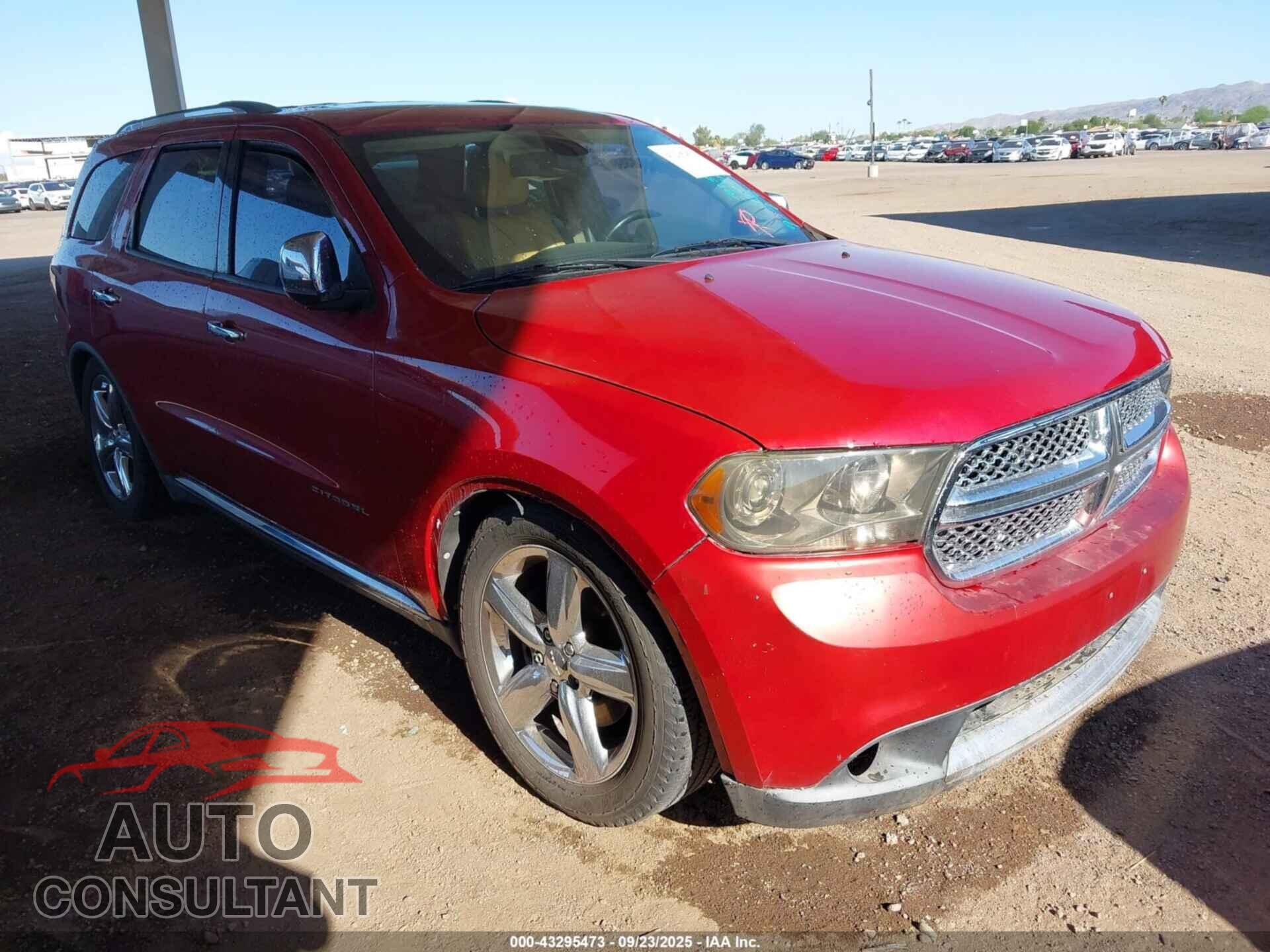 DODGE DURANGO 2011 - 1D4SD5GT4BC592503