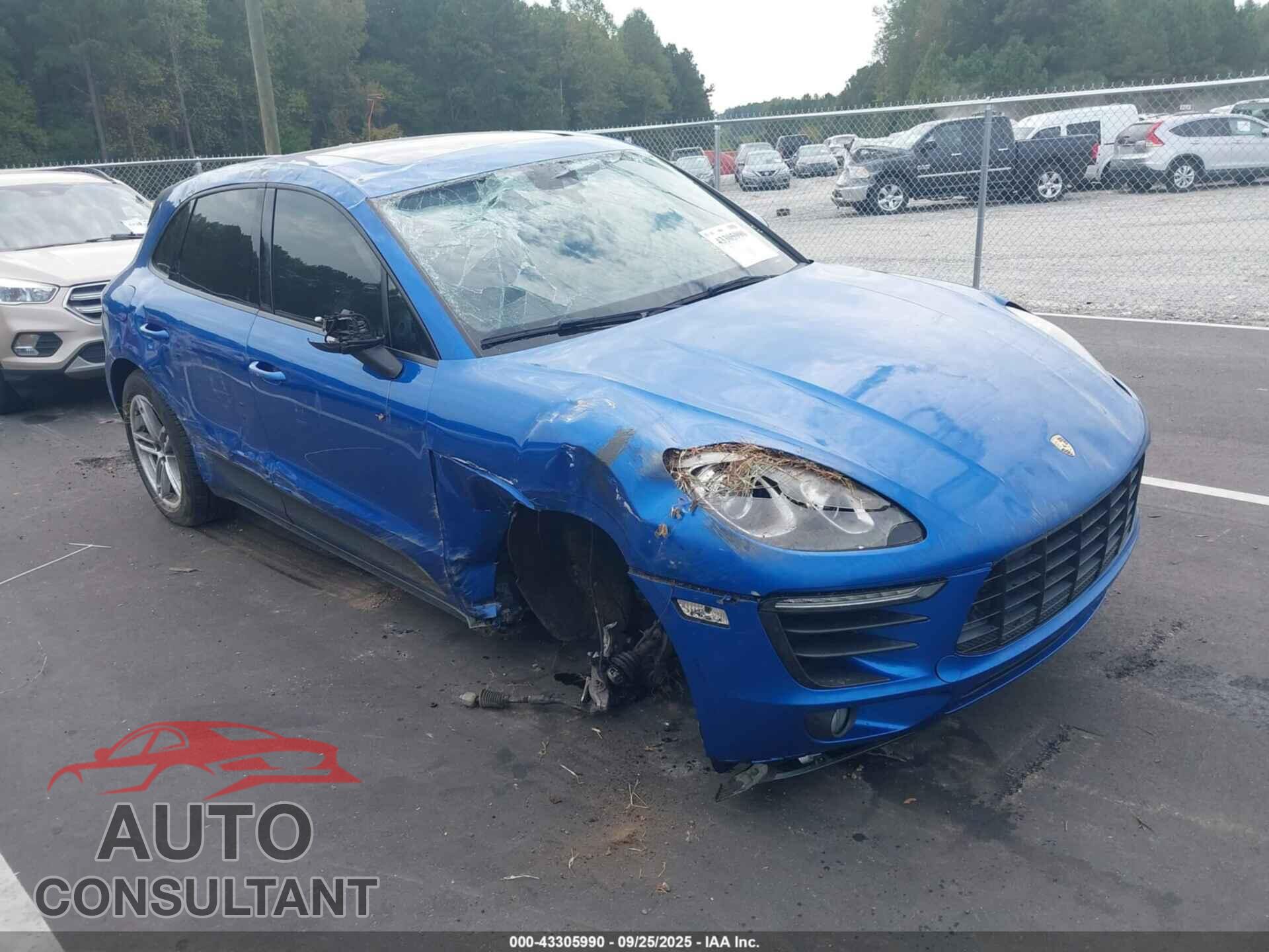 PORSCHE MACAN 2017 - WP1AA2A55HLB02216