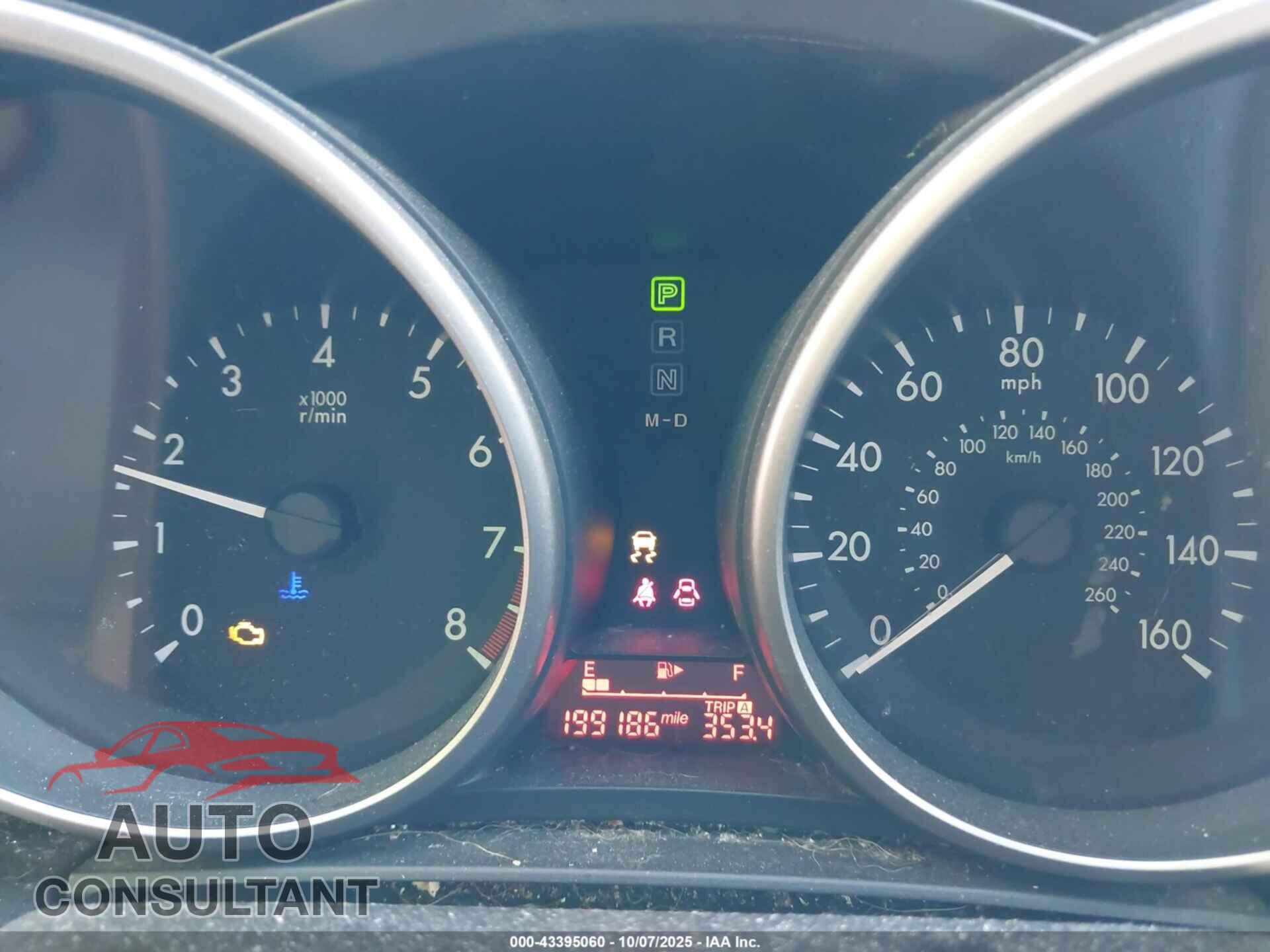MAZDA MAZDA5 2012 - JM1CW2DL0C0101894