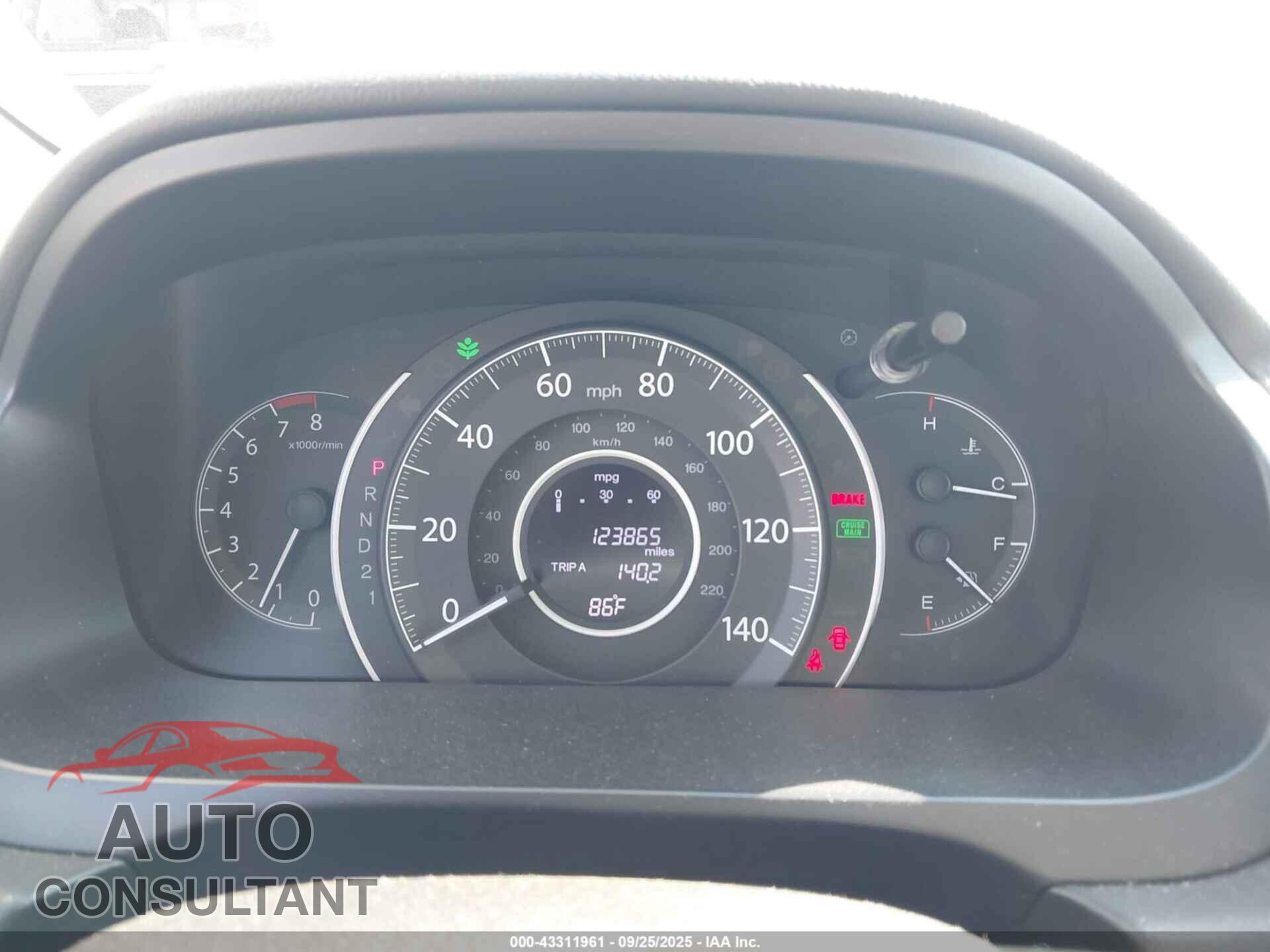 HONDA CR-V 2012 - JHLRM3H79CC007744