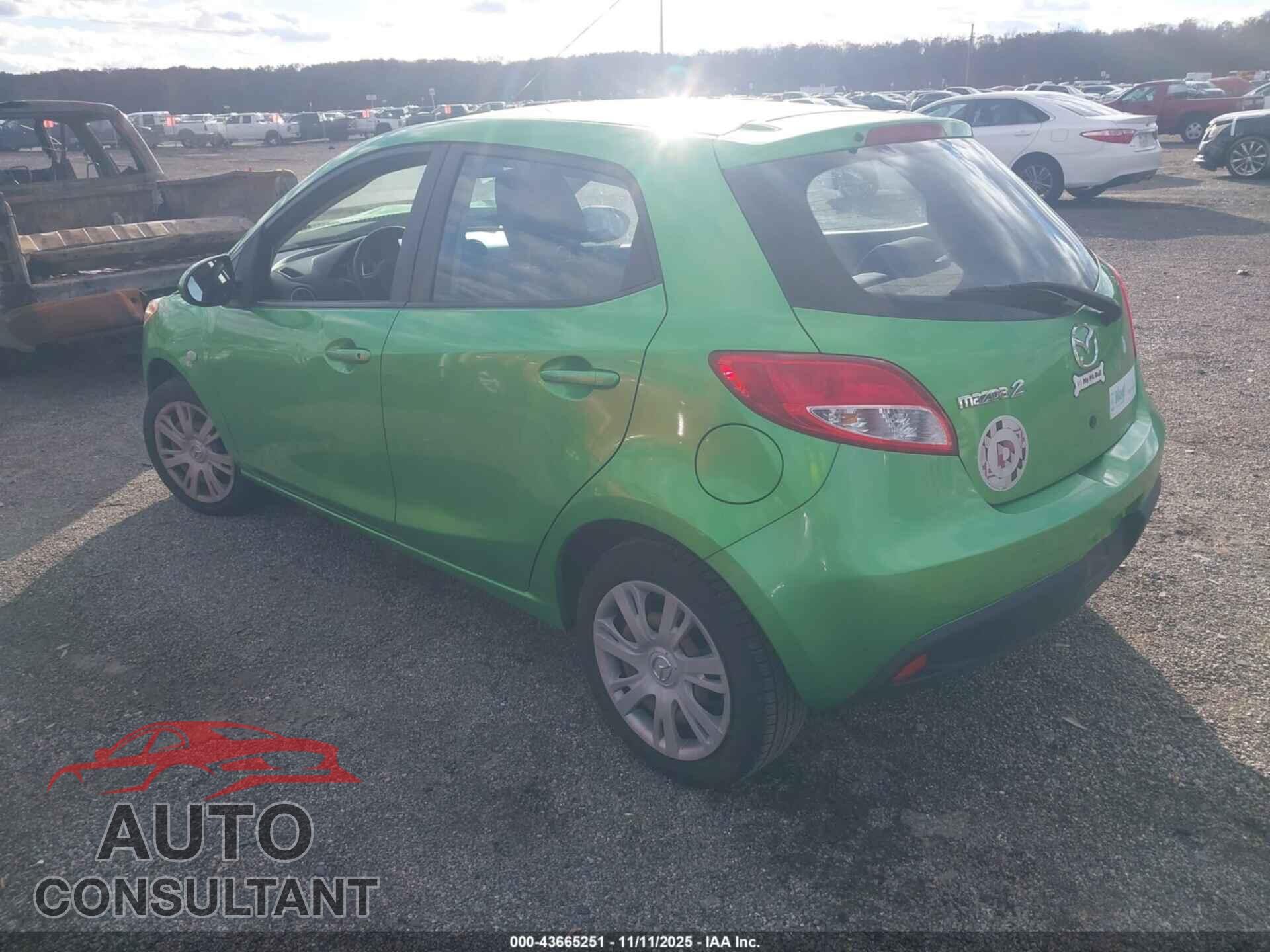 MAZDA MAZDA2 2012 - JM1DE1KZ7C0136733
