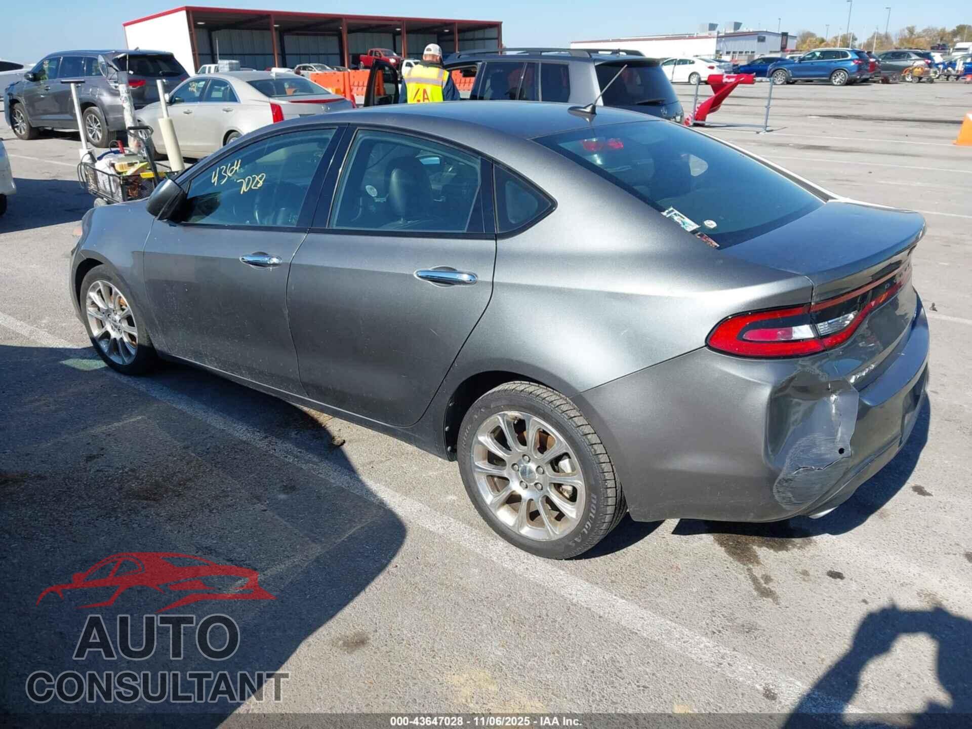 DODGE DART 2013 - 1C3CDFCH7DD576094