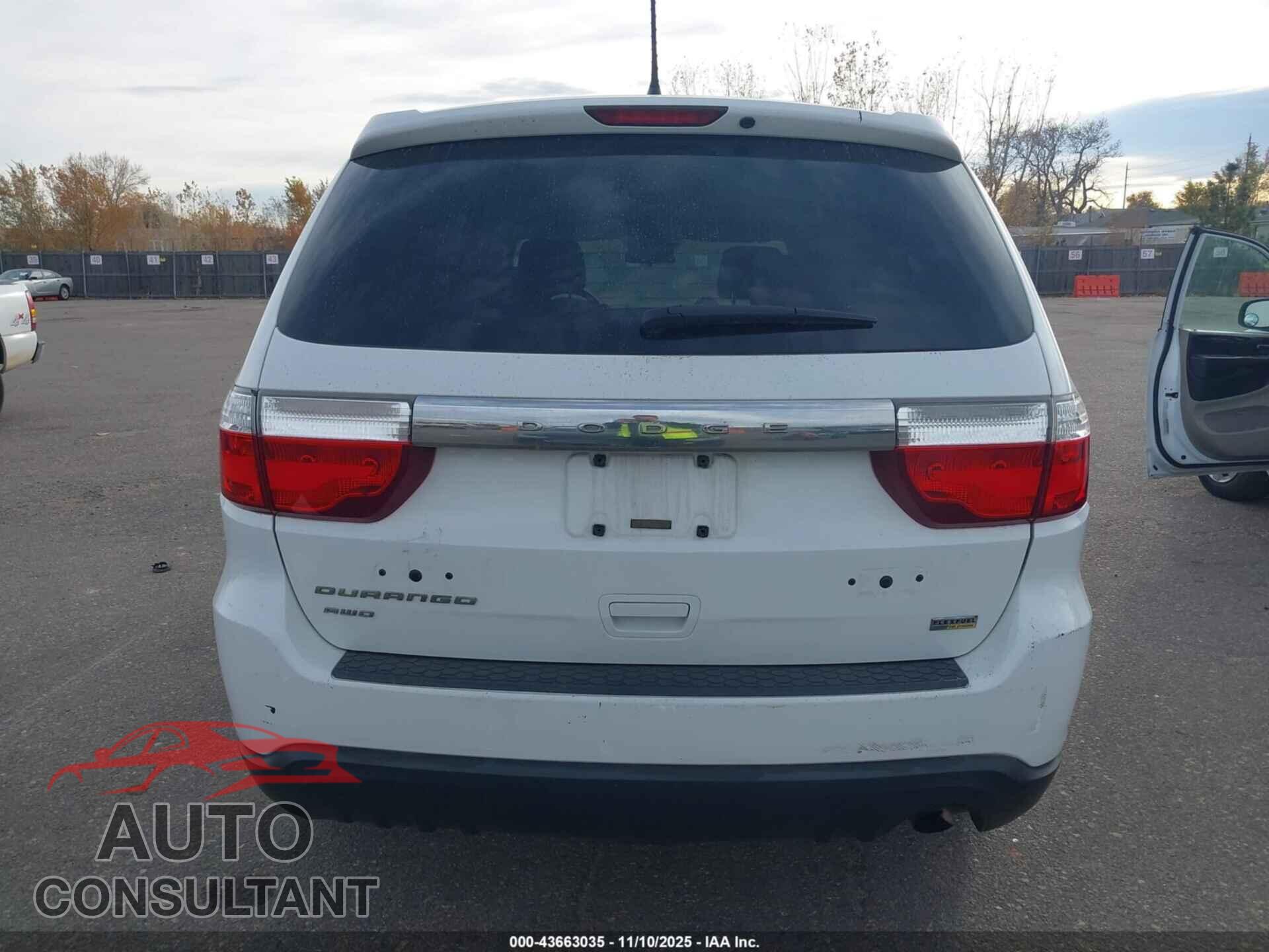 DODGE DURANGO 2013 - 1C4RDJAG2DC678699