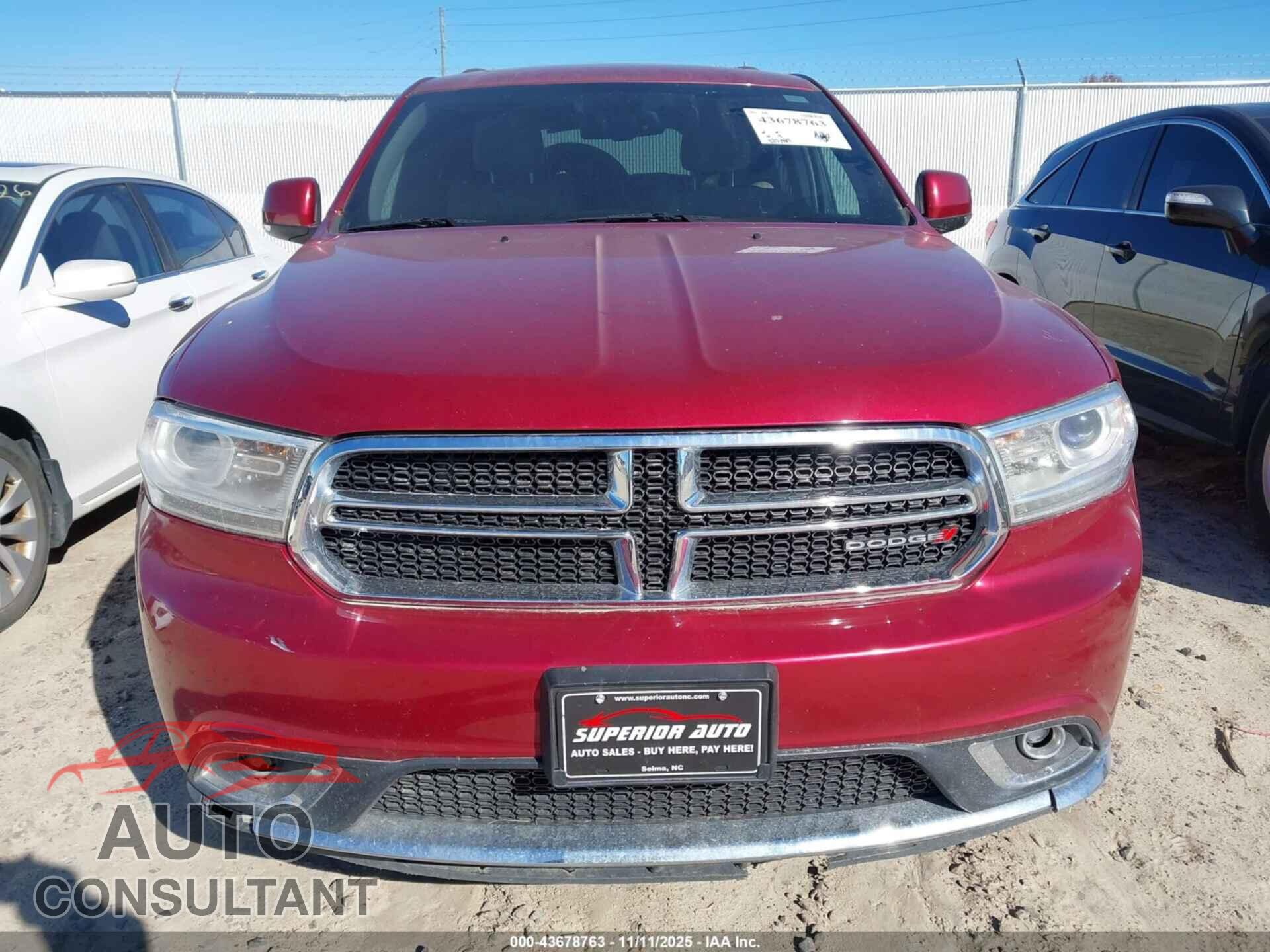 DODGE DURANGO 2014 - 1C4RDHDG5EC597489