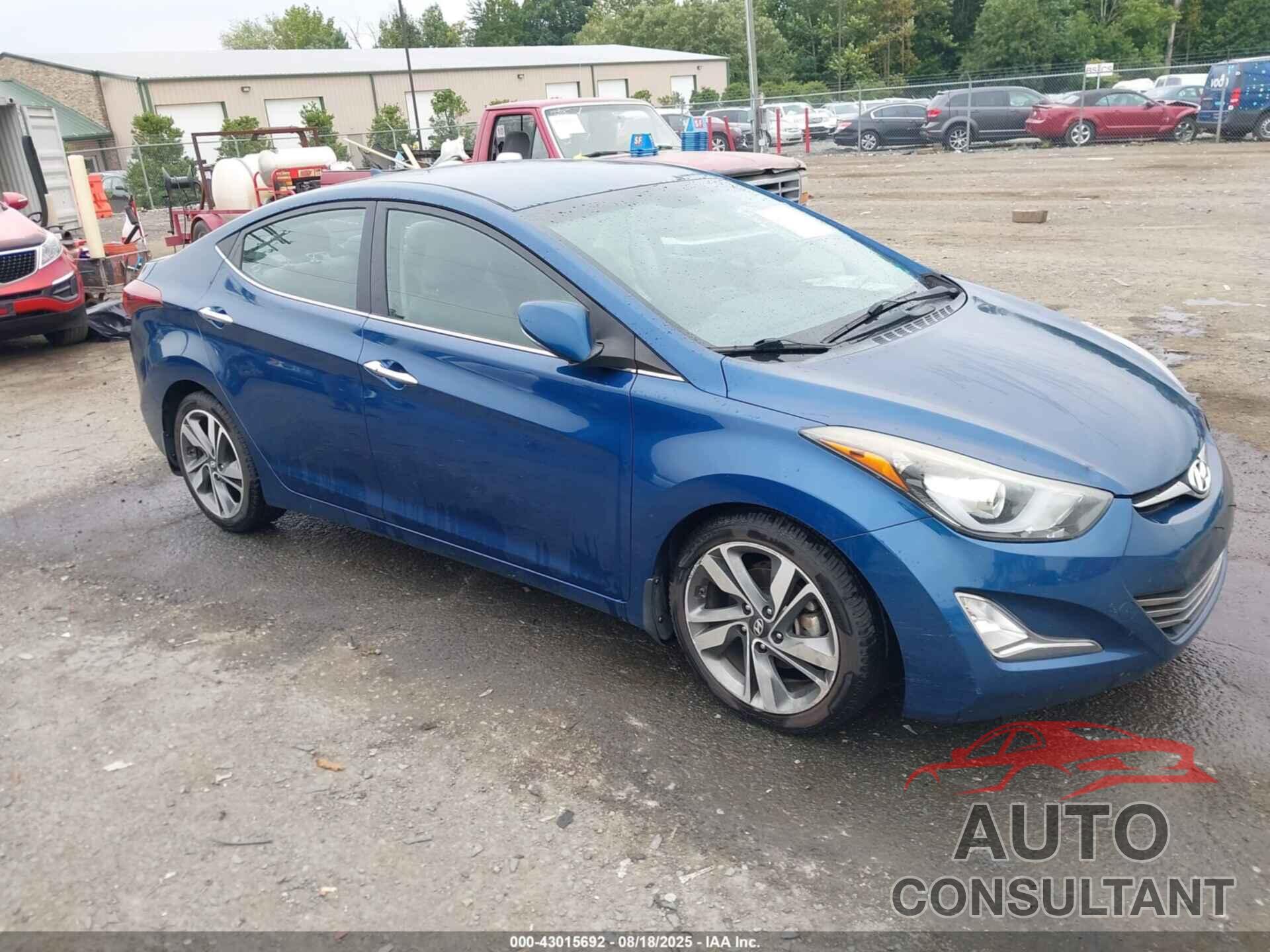 HYUNDAI ELANTRA 2016 - KMHDH4AEXGU523360