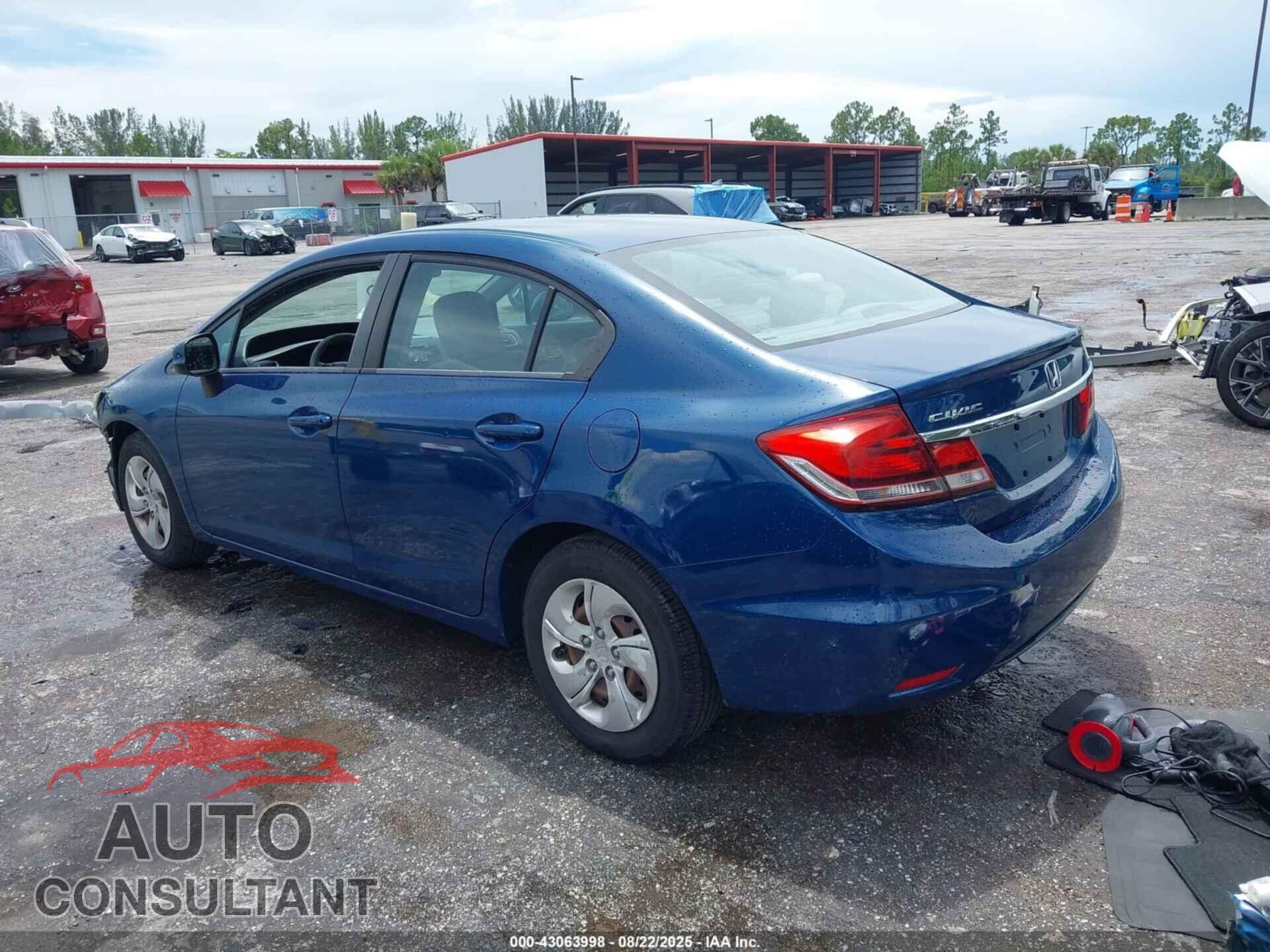 HONDA CIVIC 2013 - 19XFB2F52DE081146
