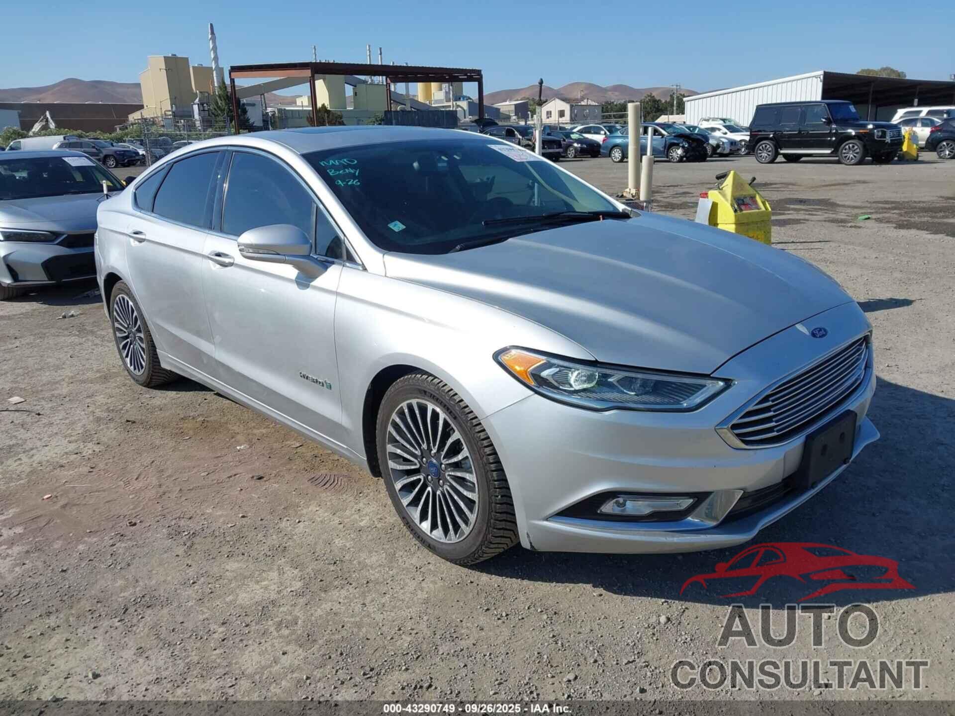 FORD FUSION HYBRID 2018 - 3FA6P0RUXJR242068