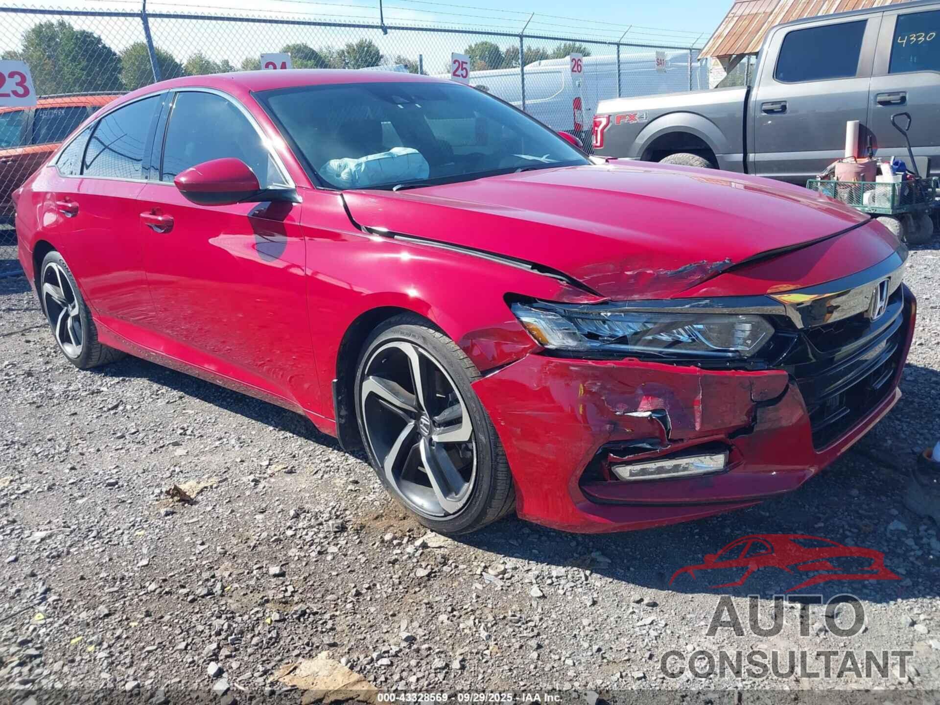 HONDA ACCORD 2018 - 1HGCV1F32JA236118