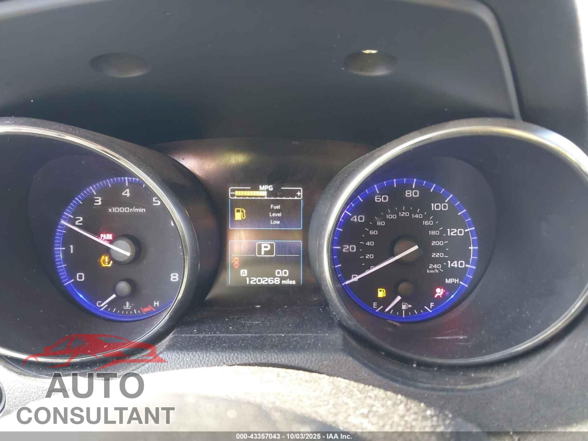 SUBARU OUTBACK 2018 - 4S4BSACC7J3345567