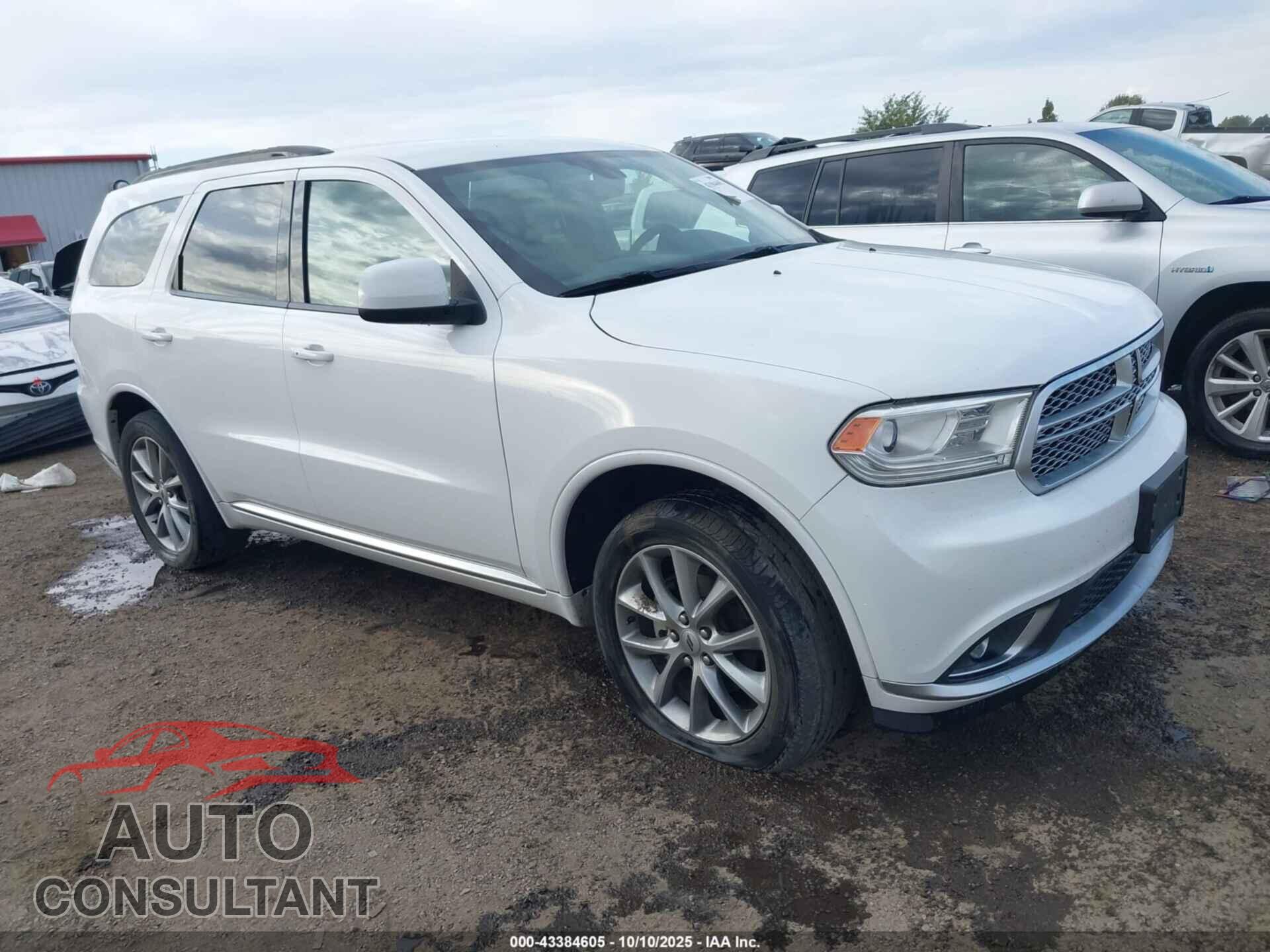 DODGE DURANGO 2019 - 1C4RDJAG0KC777549