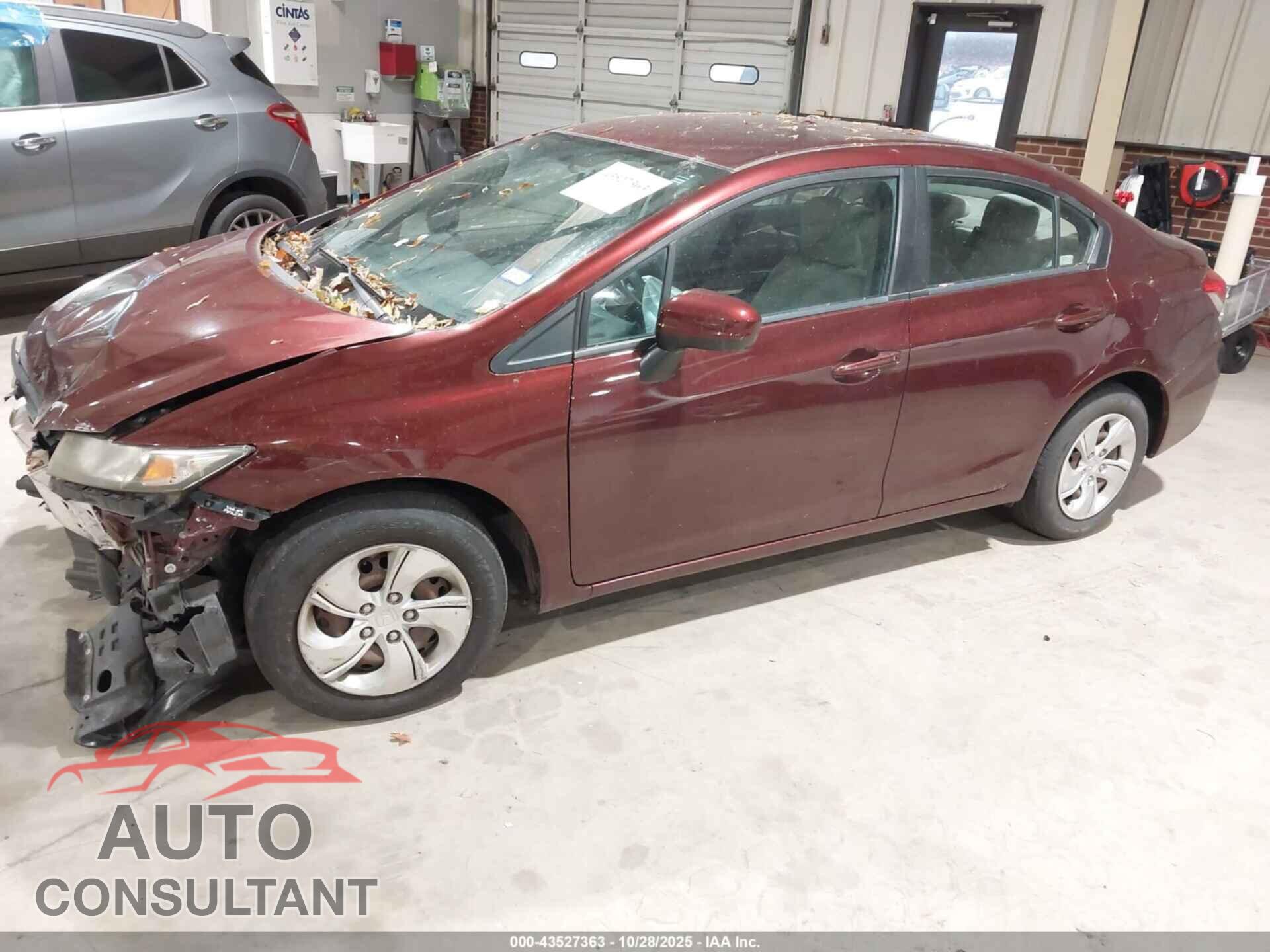 HONDA CIVIC 2014 - 19XFB2F53EE204549
