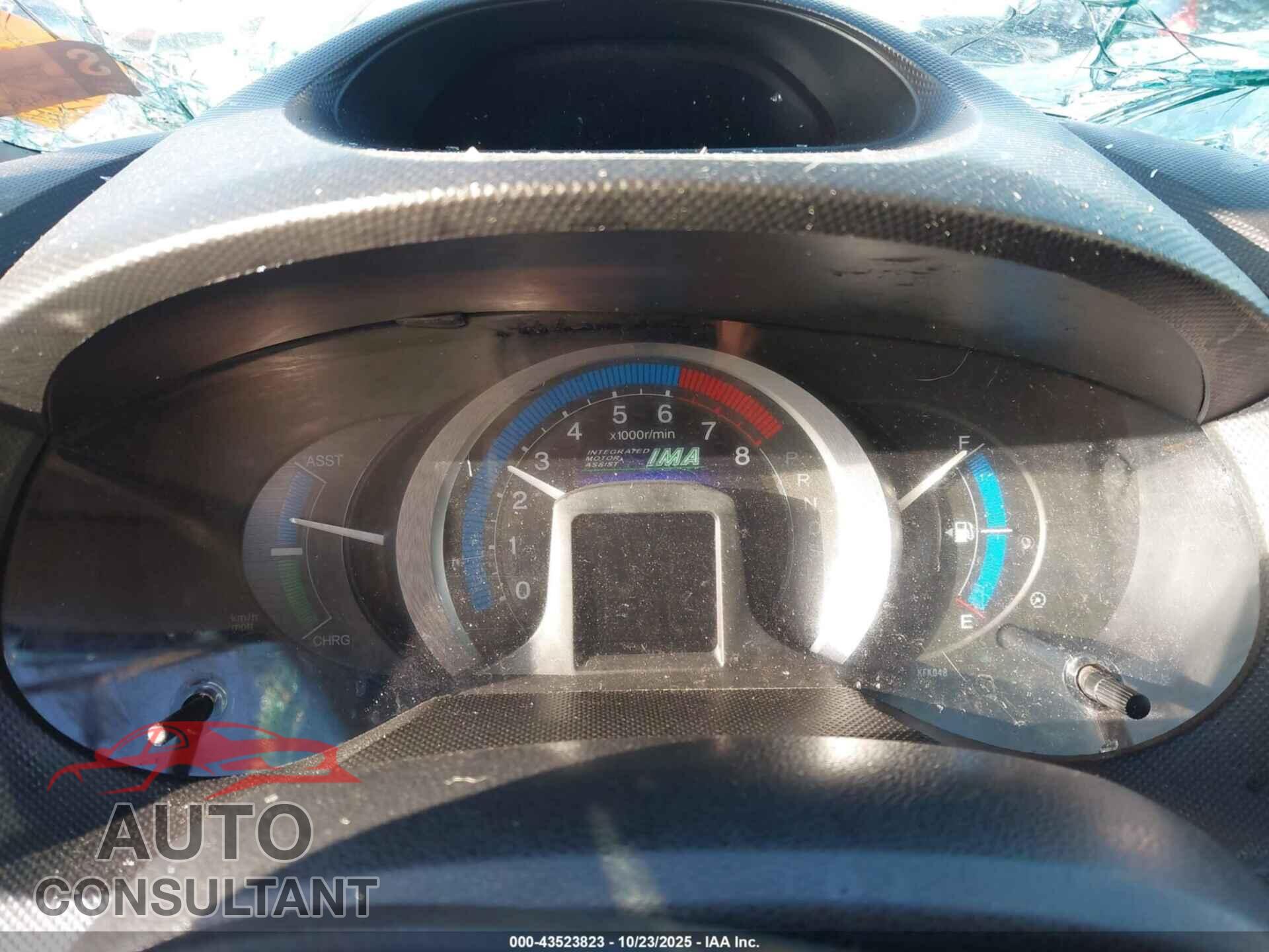 HONDA INSIGHT 2011 - JHMZE2H5XBS007922