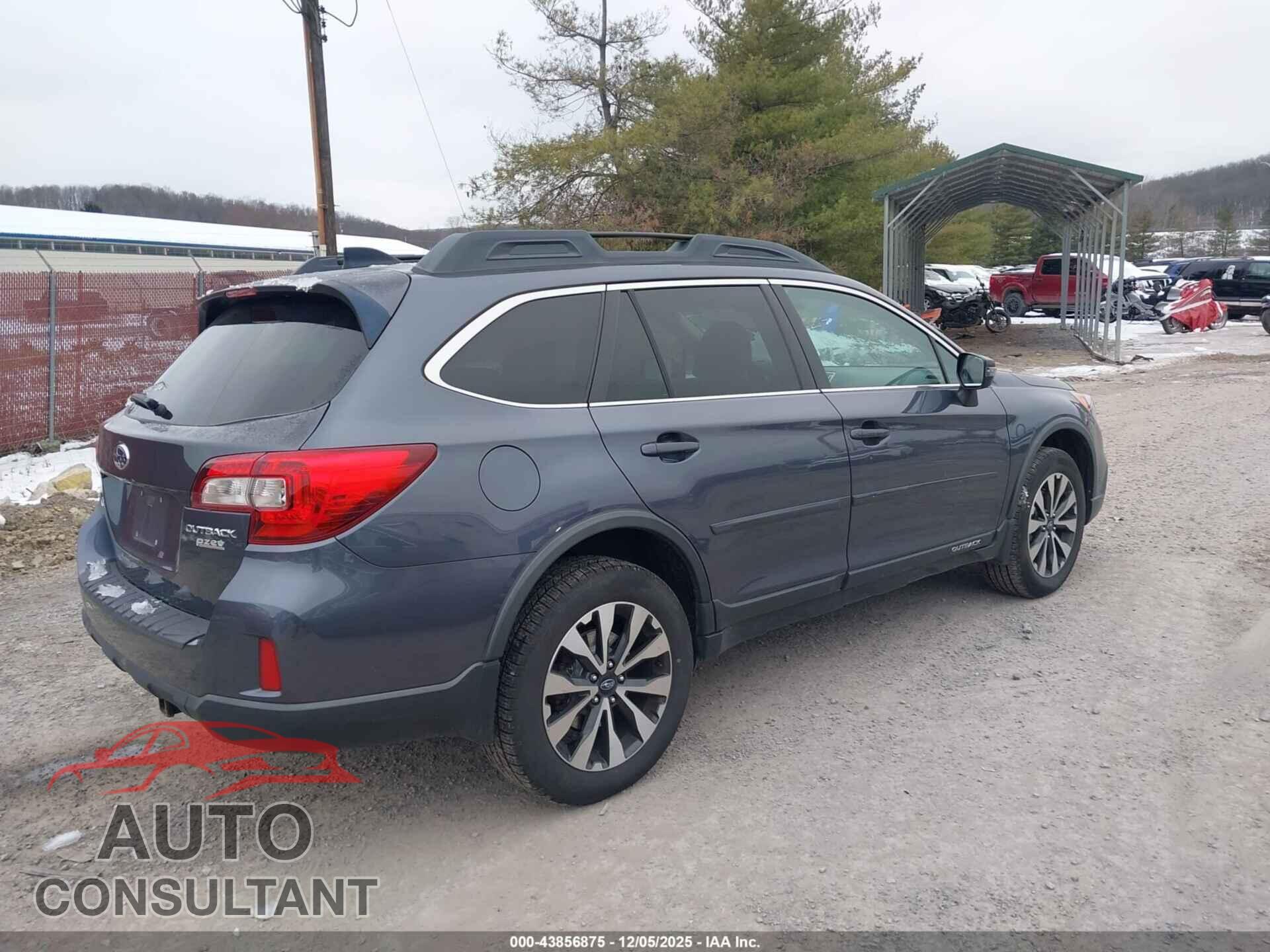 SUBARU OUTBACK 2016 - 4S4BSANC9G3246898