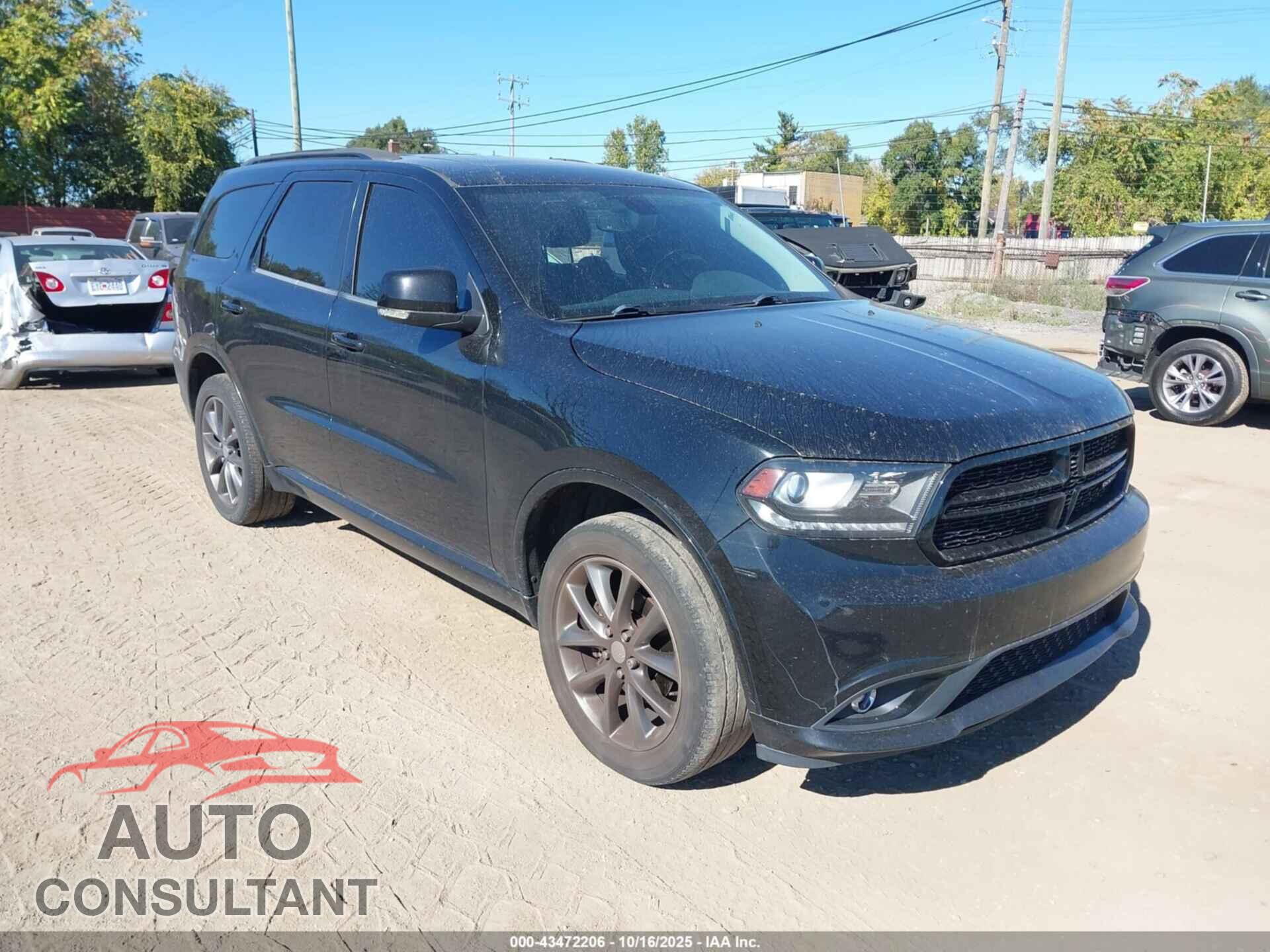 DODGE DURANGO 2018 - 1C4RDJDG1JC443363