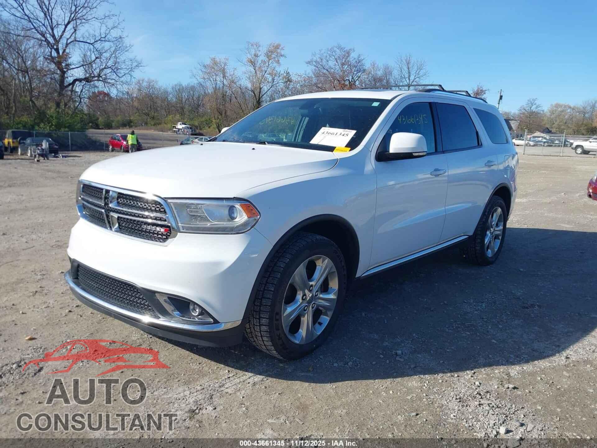 DODGE DURANGO 2014 - 1C4RDJDG1EC976223