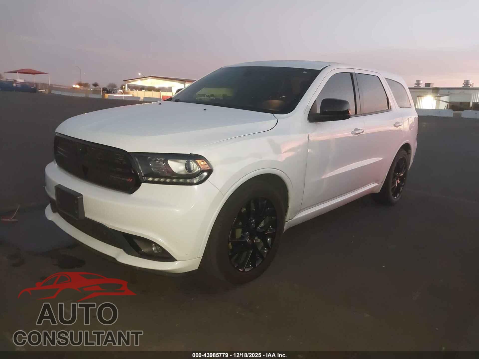 DODGE DURANGO 2016 - 1C4RDHAG7GC483372