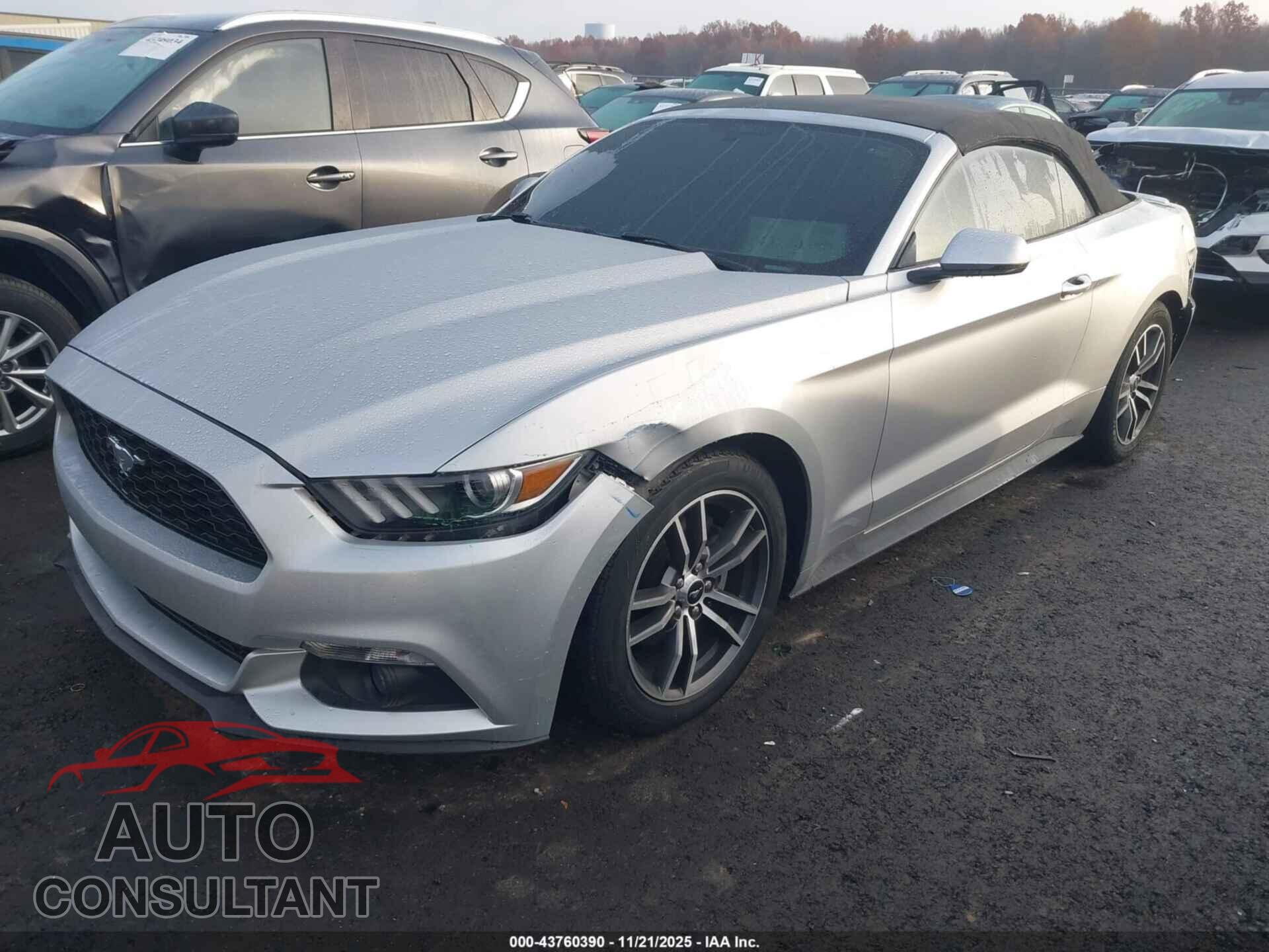 FORD MUSTANG 2017 - 1FATP8UH2H5292830