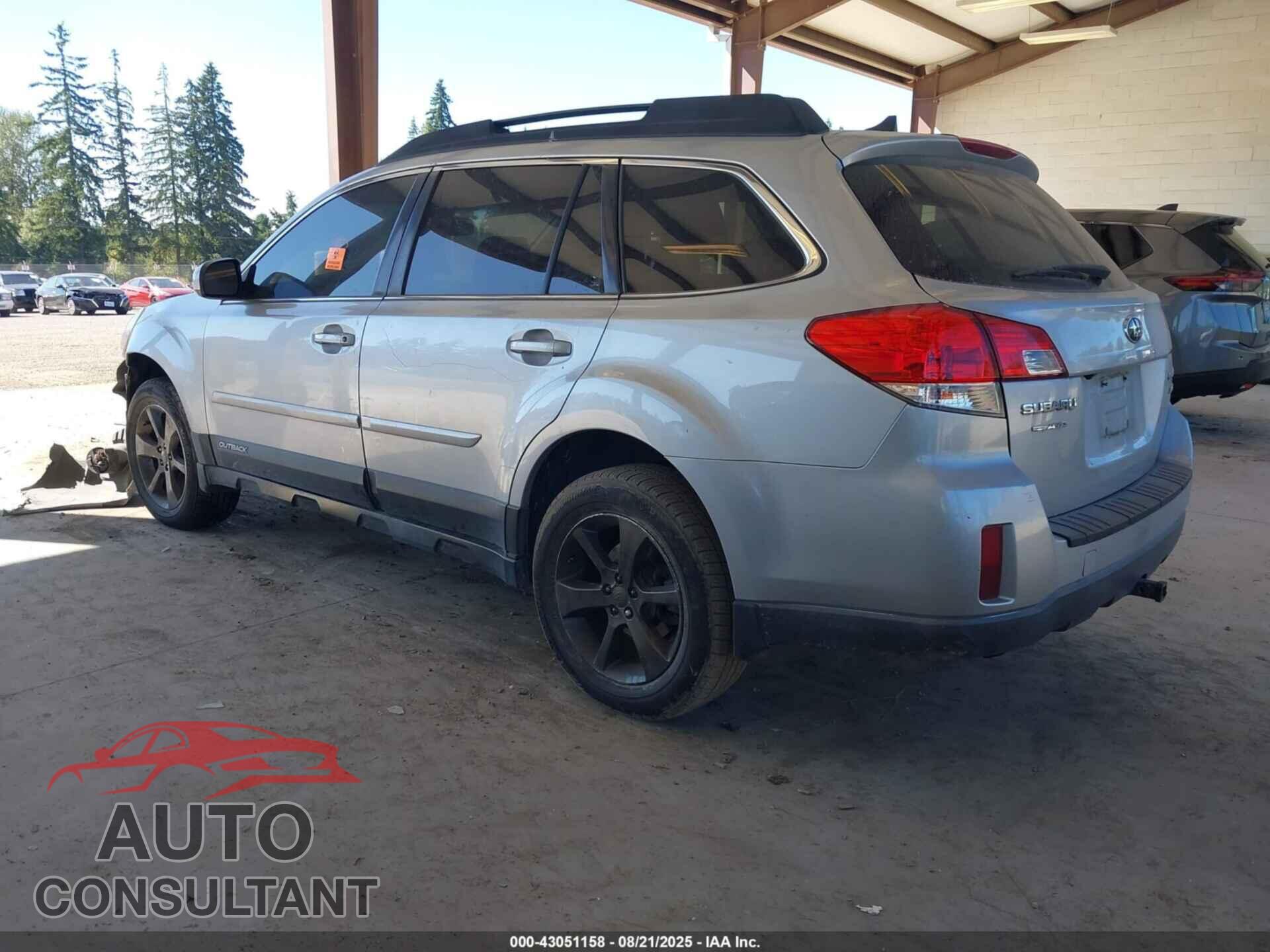 SUBARU OUTBACK 2014 - 4S4BRDLC9E2206582
