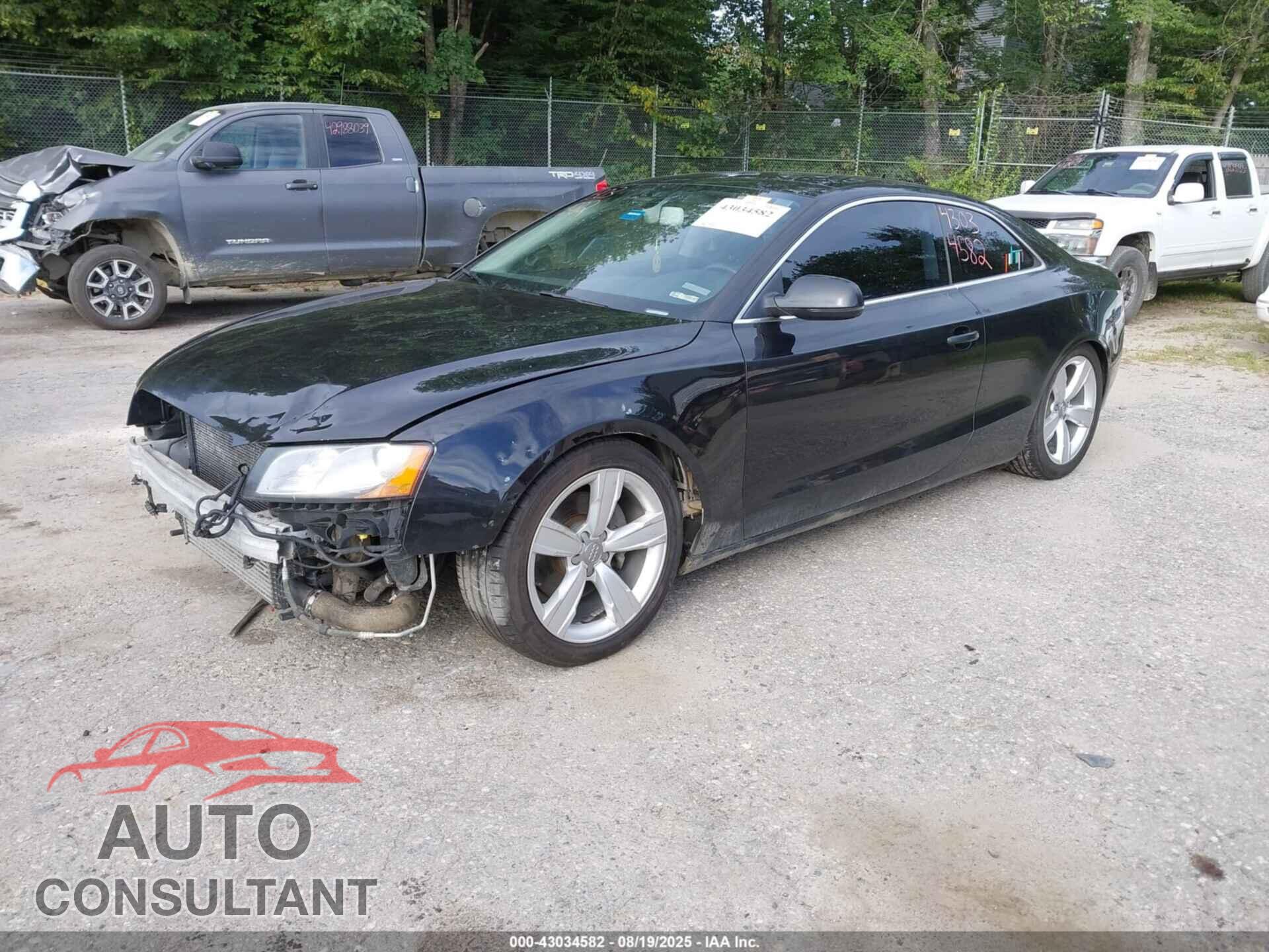AUDI A5 2012 - WAUGFAFR9CA012846