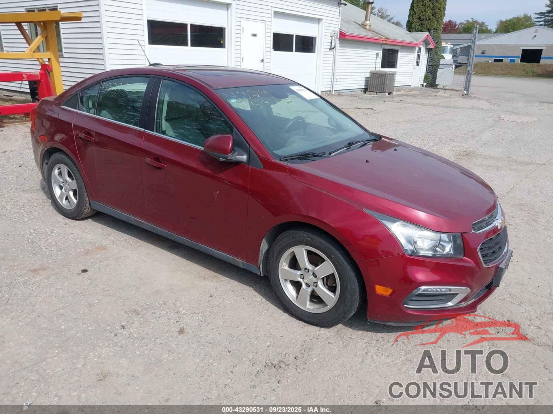 CHEVROLET CRUZE LIMITED 2016 - 1G1PE5SB6G7165086