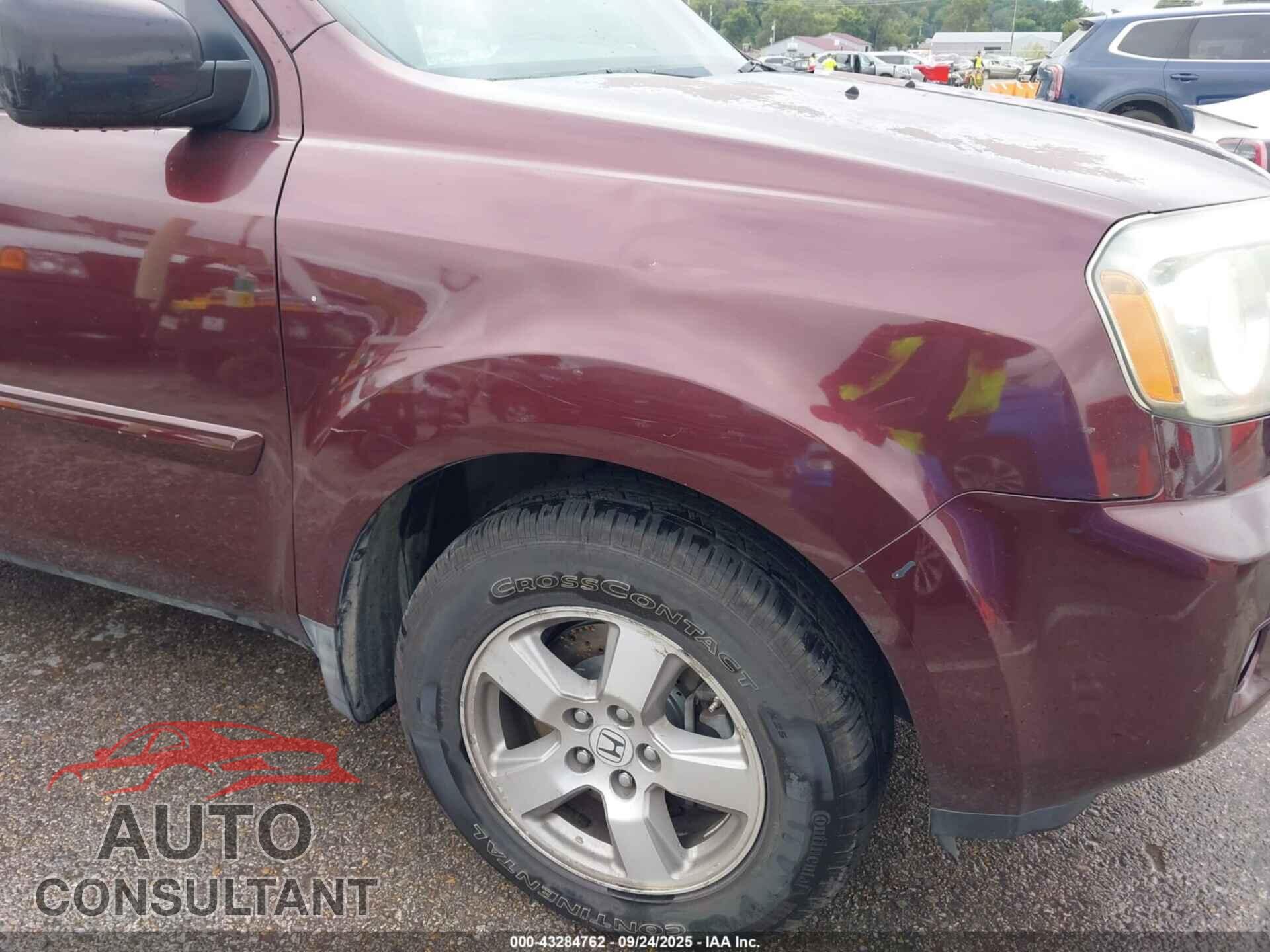 HONDA PILOT 2011 - 5FNYF4H52BB026371