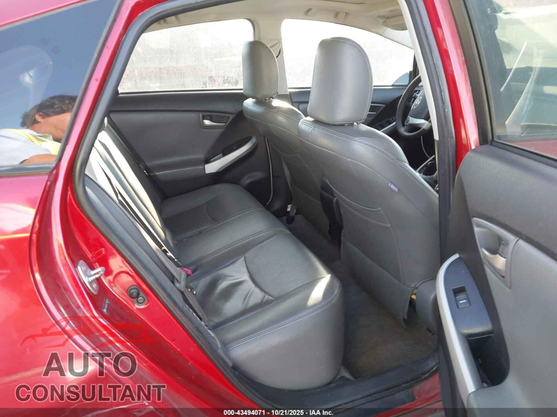 TOYOTA PRIUS 2012 - JTDKN3DU2C1500944