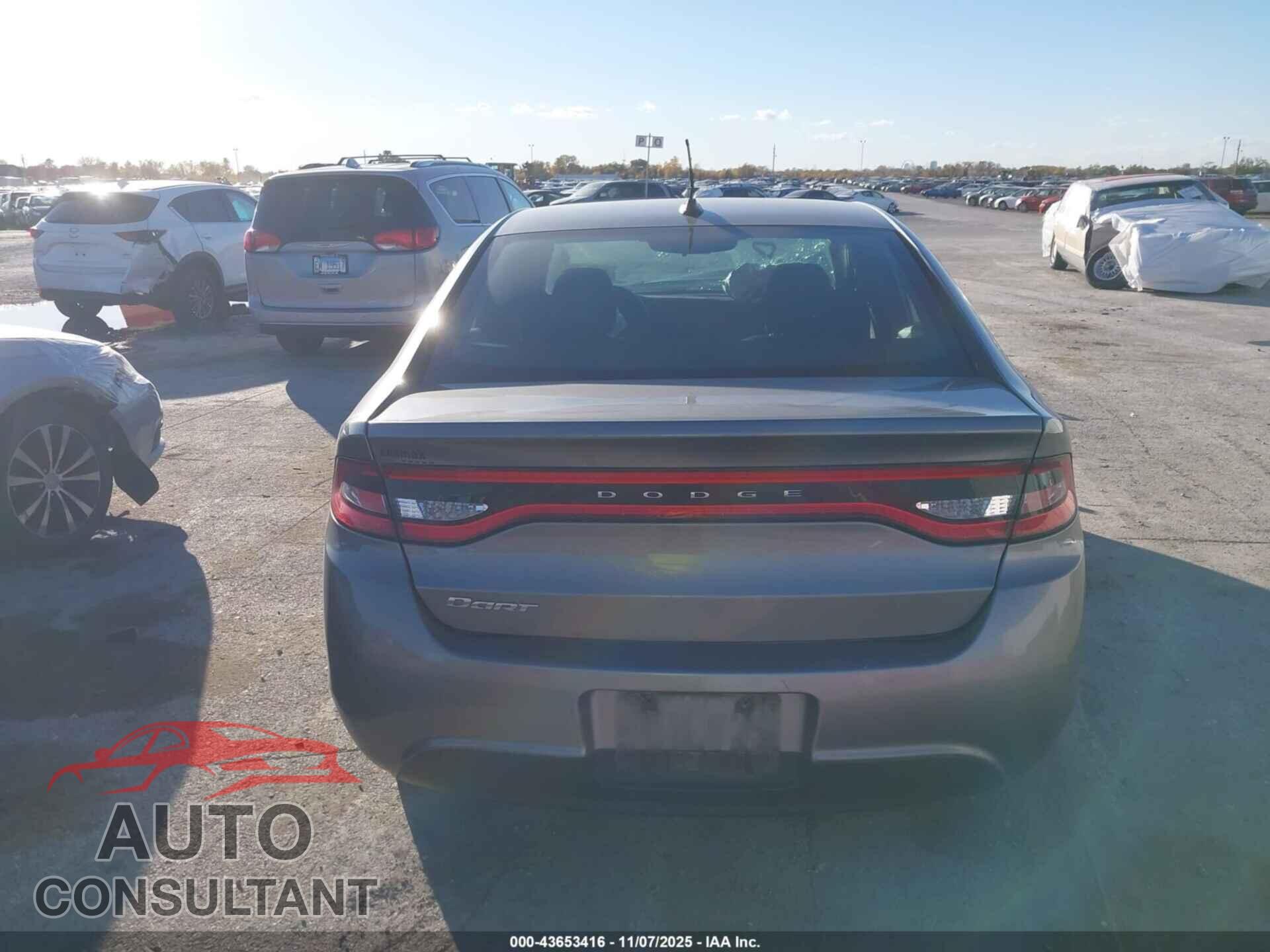 DODGE DART 2013 - 1C3CDFAA2DD245011