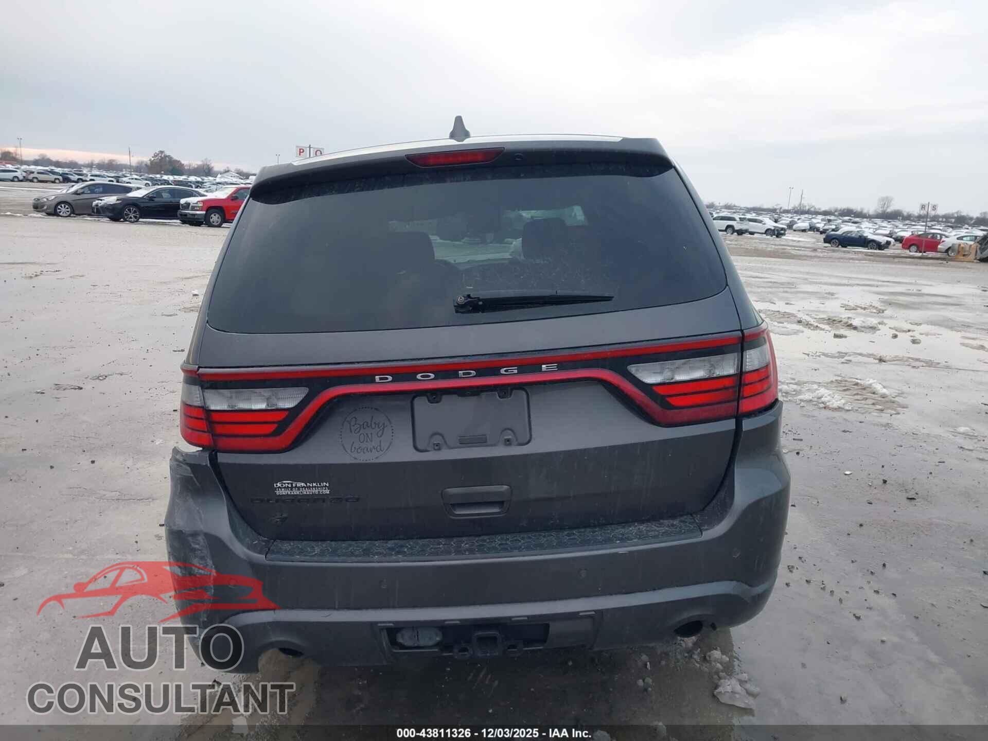 DODGE DURANGO 2019 - 1C4RDJAG5KC664678