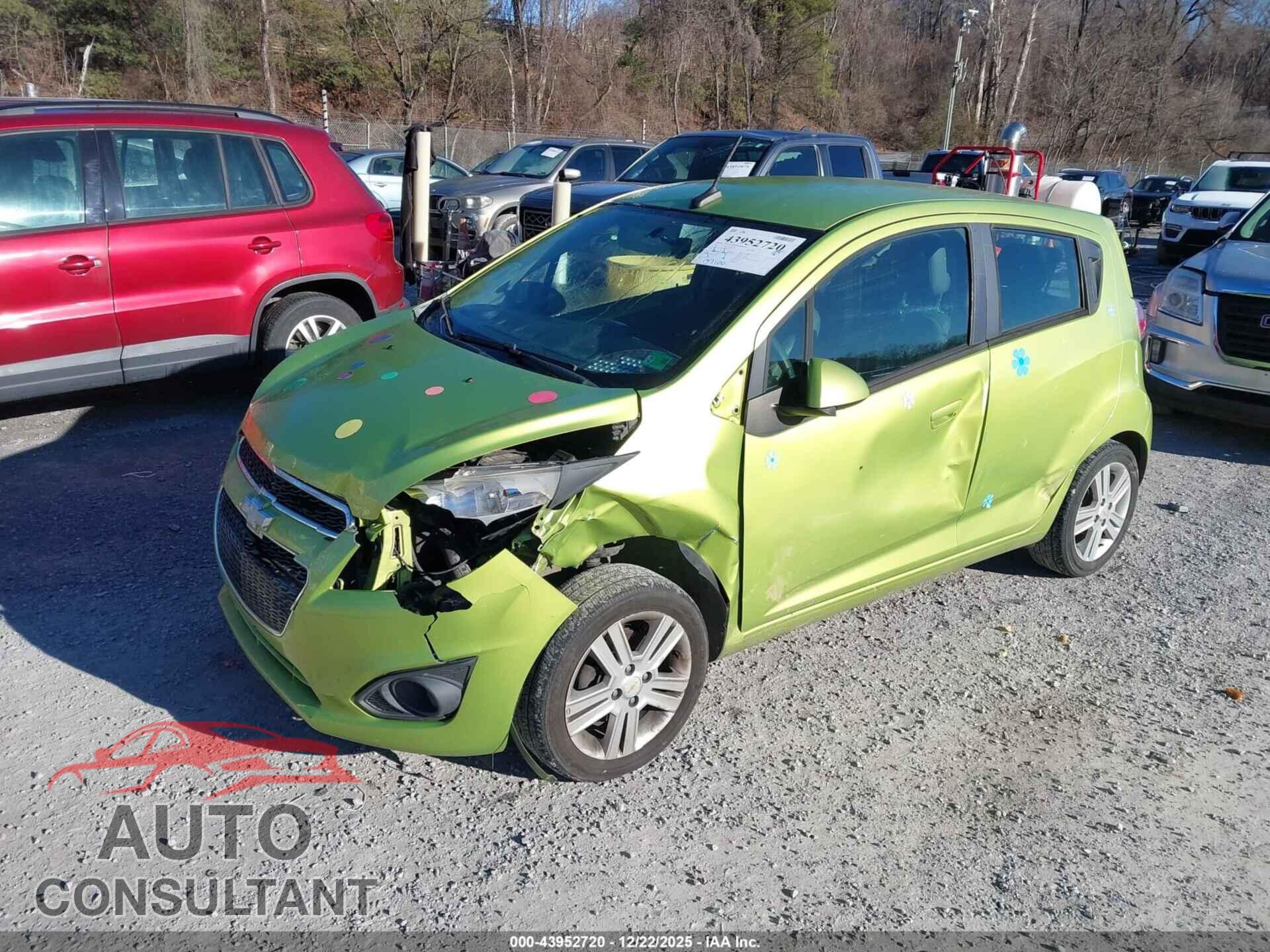 CHEVROLET SPARK 2013 - KL8CD6S94DC507819