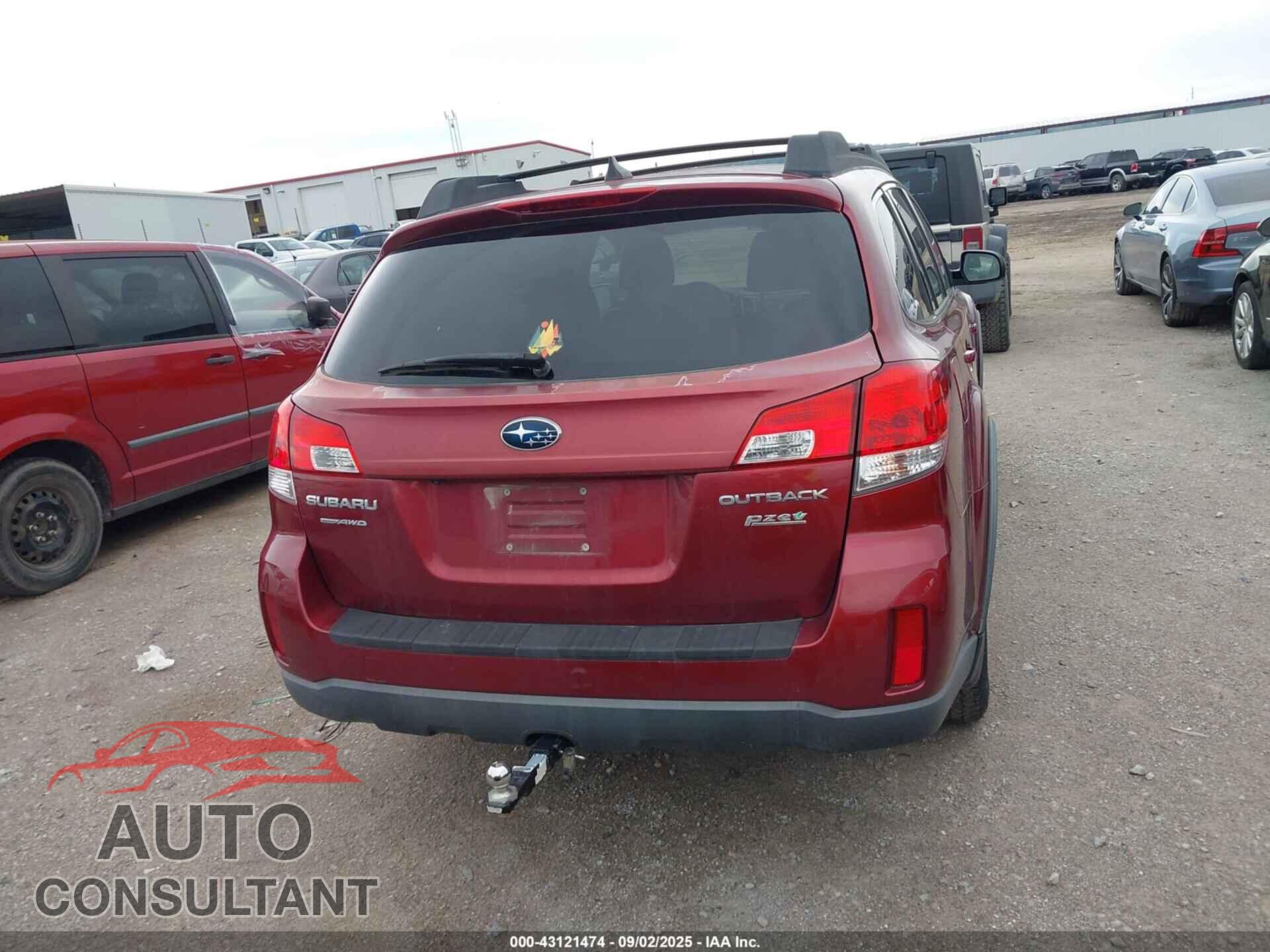 SUBARU OUTBACK 2014 - 4S4BRBLC3E3268557