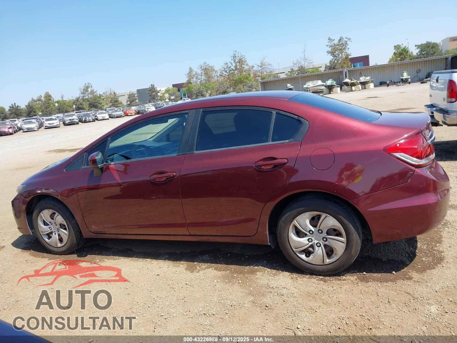HONDA CIVIC 2015 - 19XFB2F55FE093052