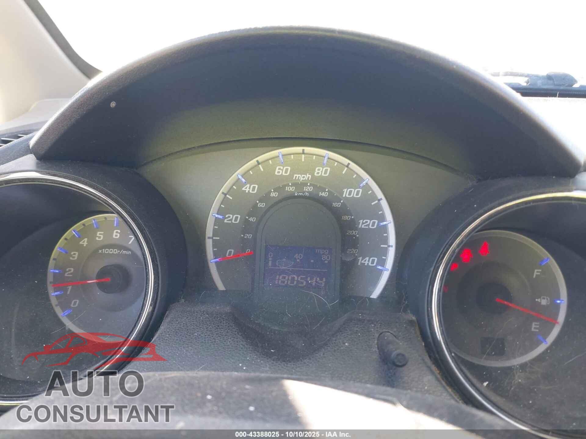 HONDA FIT 2012 - JHMGE8H52CC036451