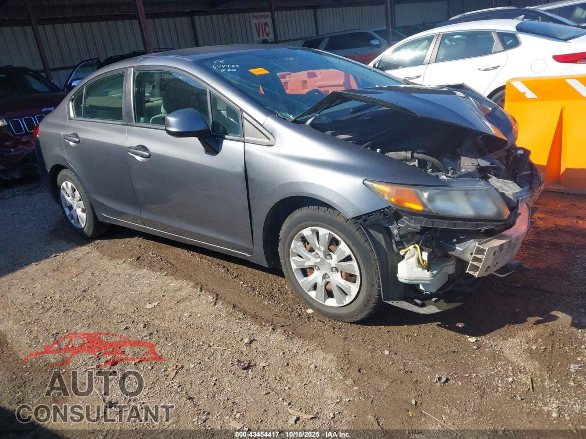 HONDA CIVIC 2012 - 19XFB2F59CE045372