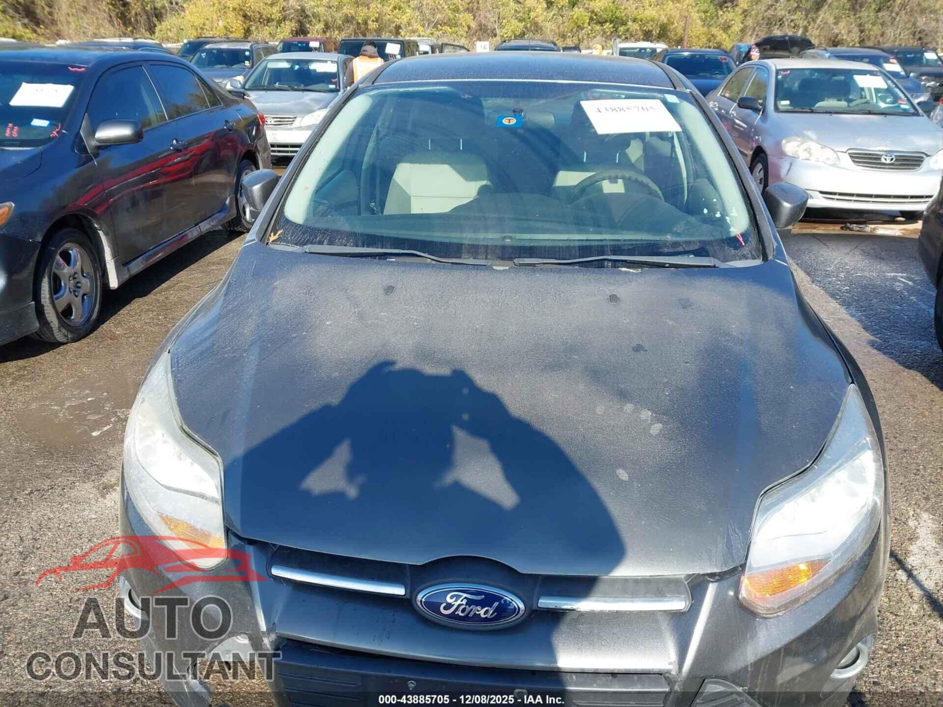 FORD FOCUS 2013 - 1FADP3F22DL244010