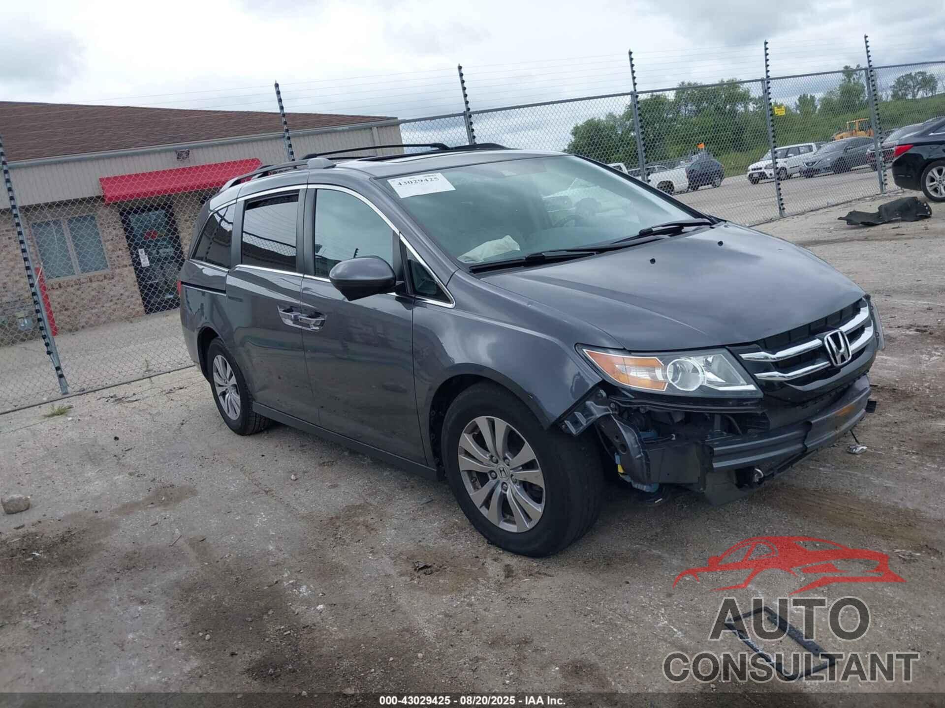 HONDA ODYSSEY 2017 - 5FNRL5H6XHB010715