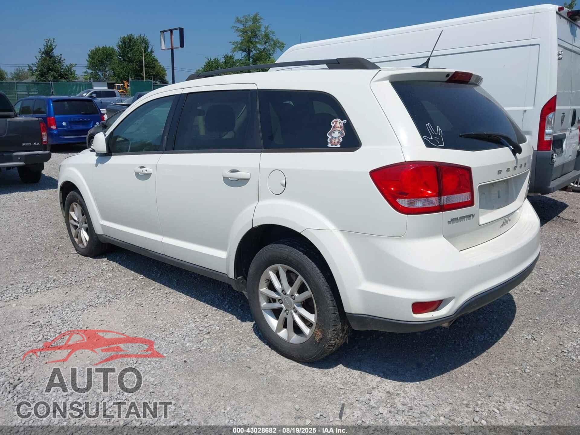 DODGE JOURNEY 2013 - 3C4PDCBG2DT619156